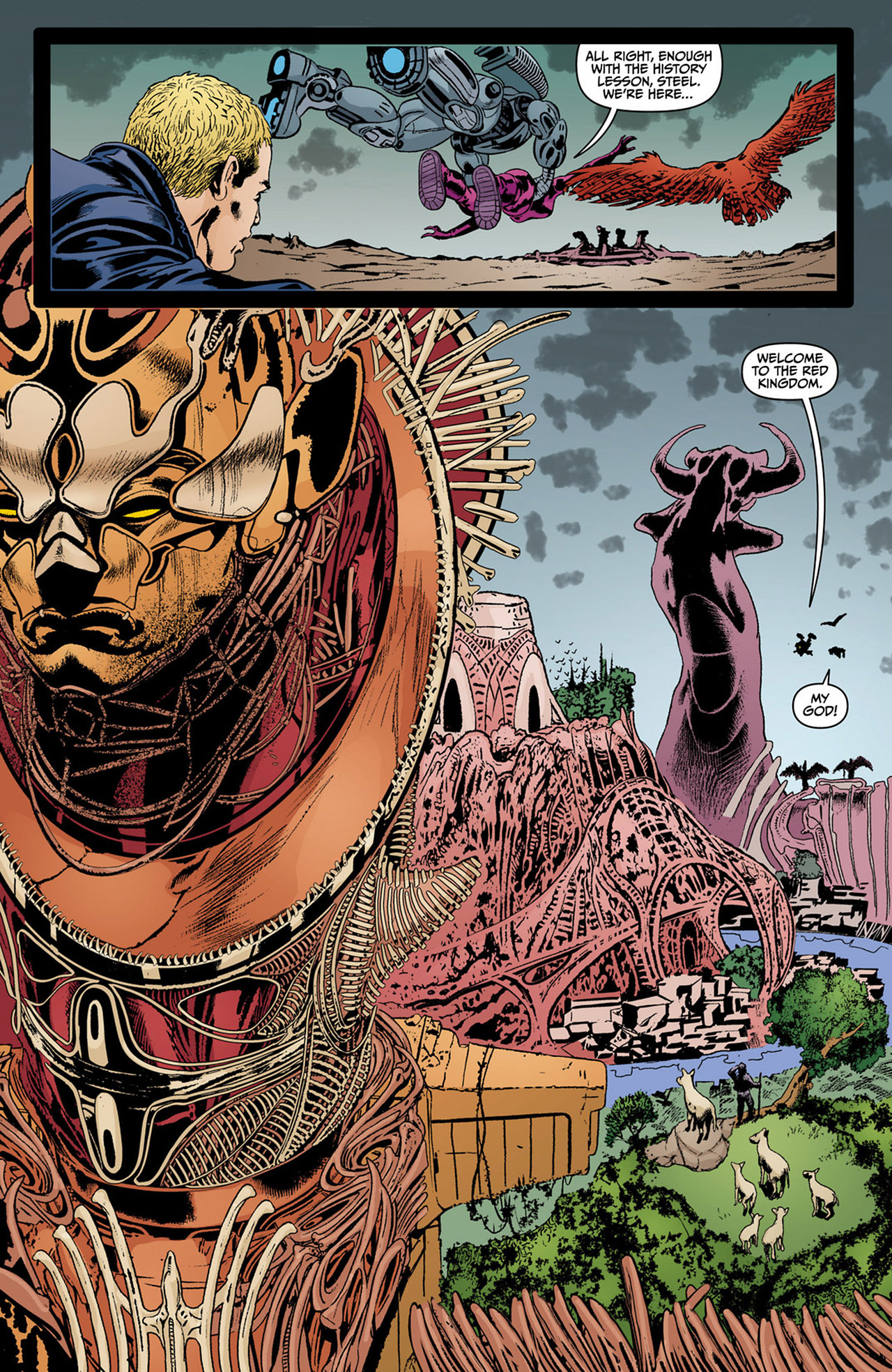 Read online Animal Man (2011) comic -  Issue #13 - 13