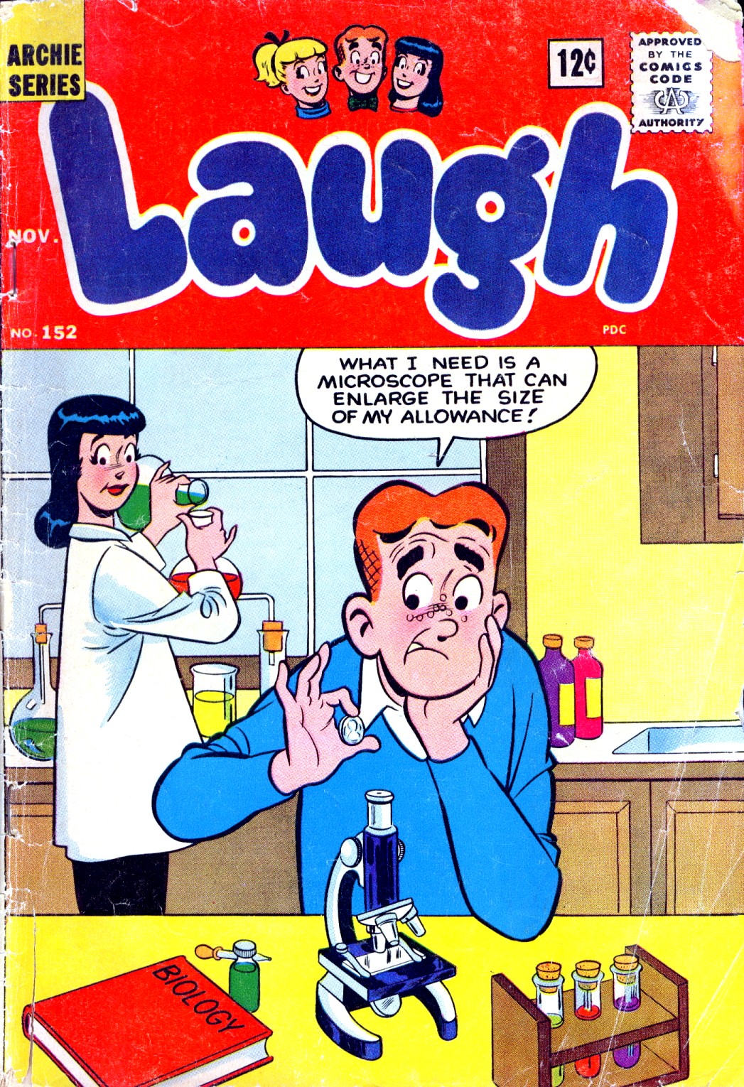 Read online Laugh (Comics) comic -  Issue #152 - 1