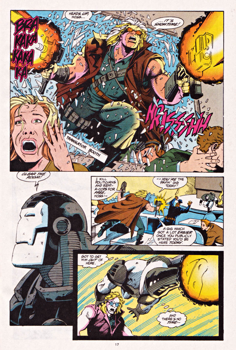 Read online War Machine (1994) comic -  Issue #5 - 14