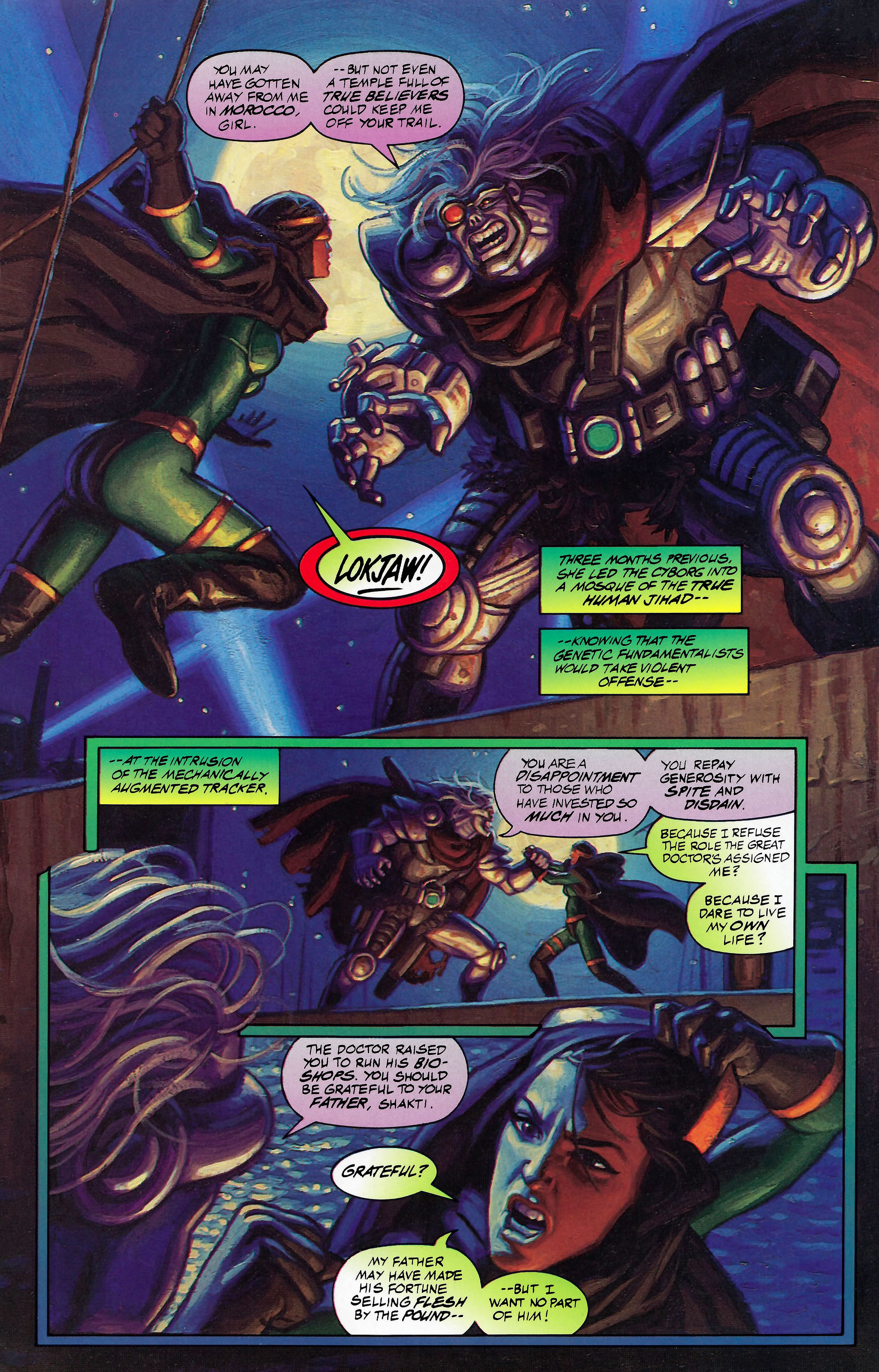 Read online X-Men 2099: Oasis comic -  Issue # Full - 4