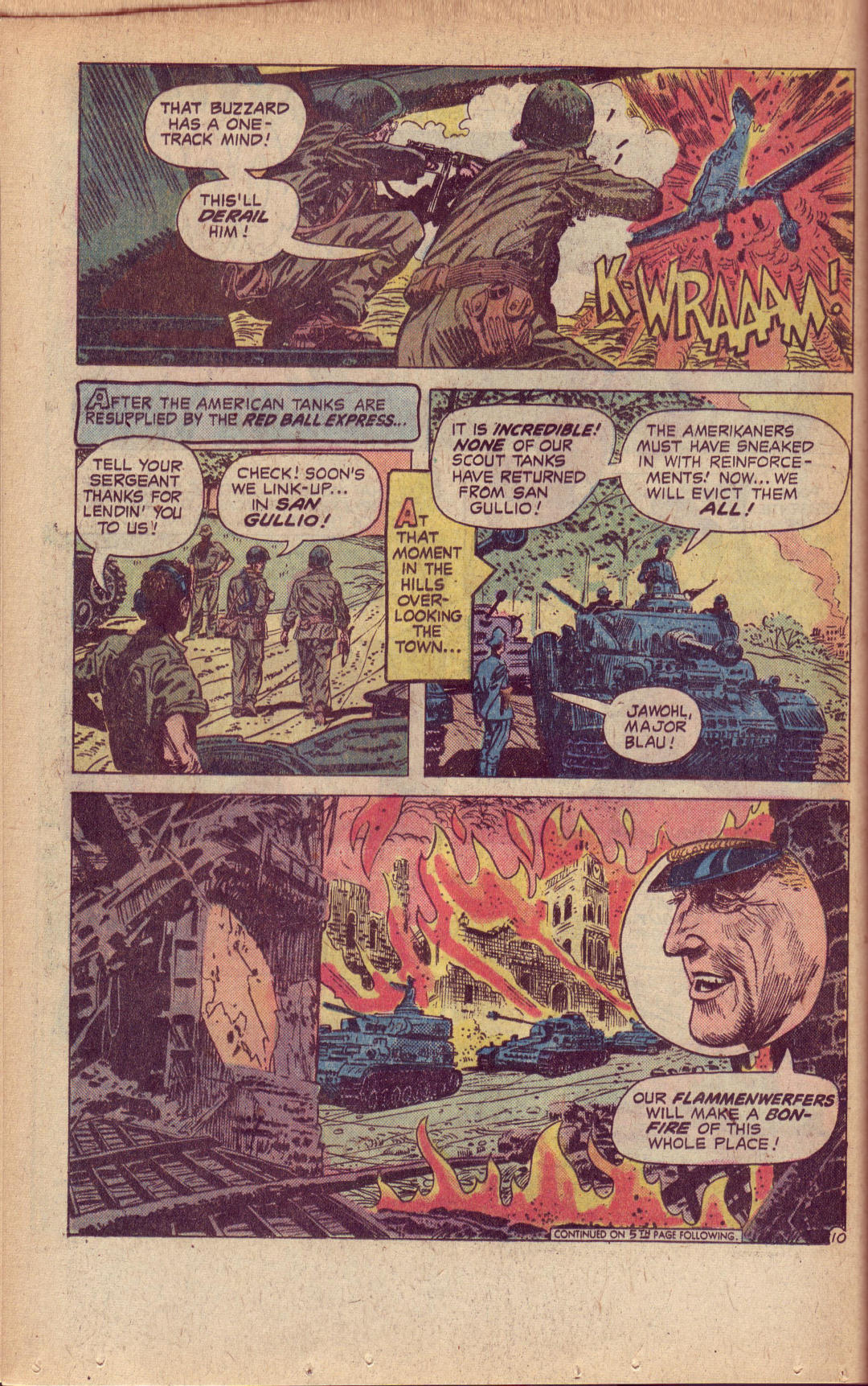 Read online Our Army at War (1952) comic -  Issue #284 - 16