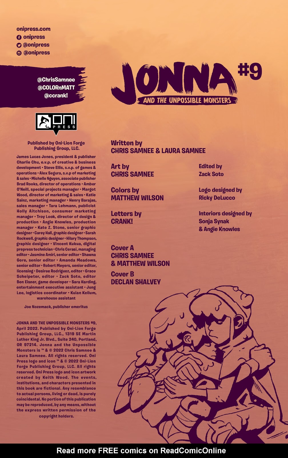 Jonna and the Unpossible Monsters issue 9 - Page 2