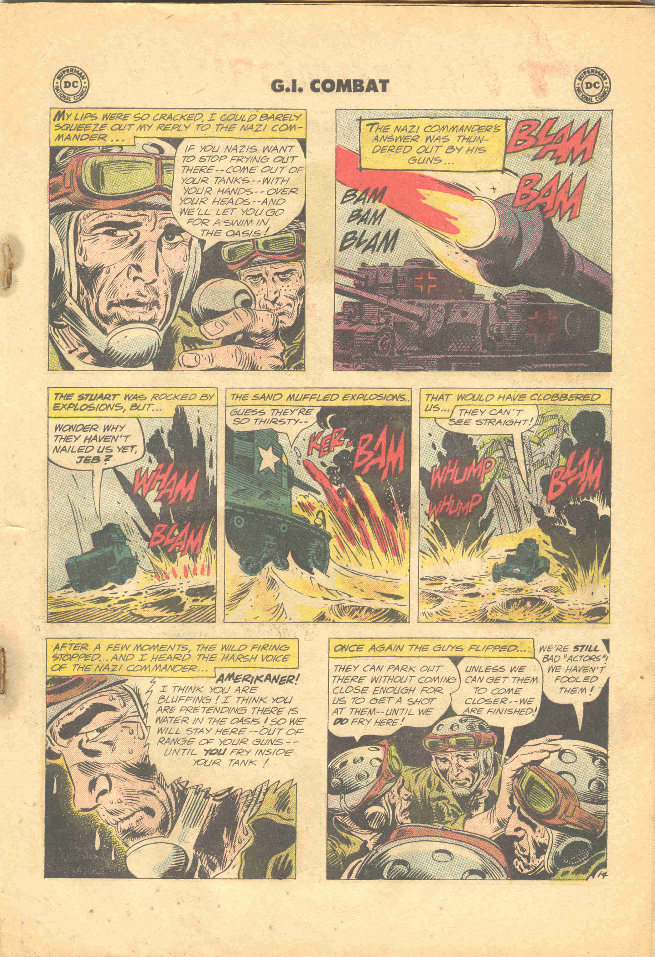 Read online G.I. Combat (1952) comic -  Issue #99 - 14