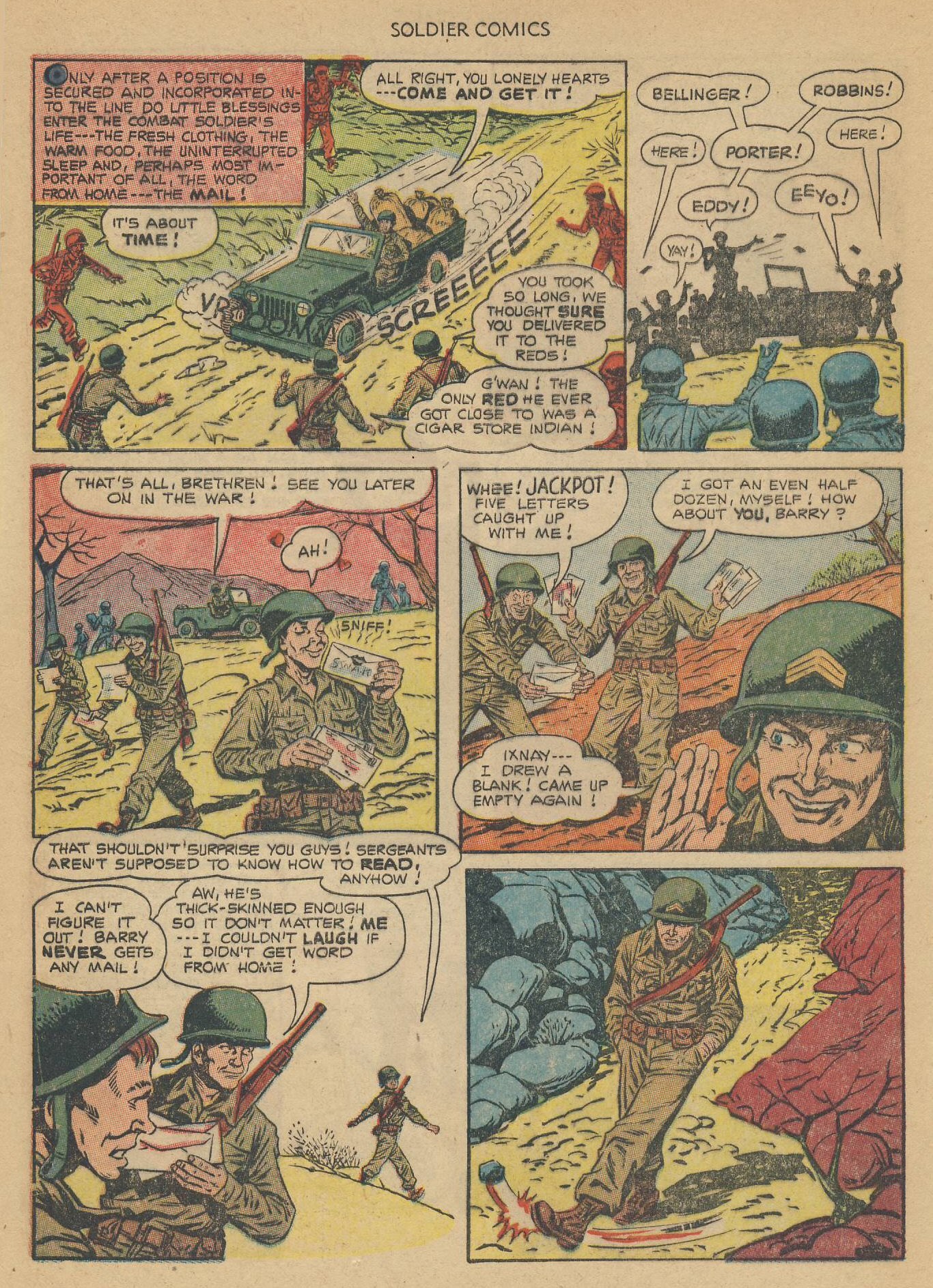 Read online Soldier Comics comic -  Issue #10 - 28