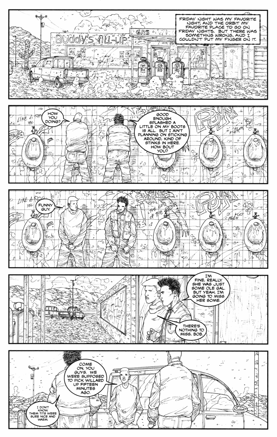 Read online Joe R. Lansdale's The Drive-In comic -  Issue #1 - 17