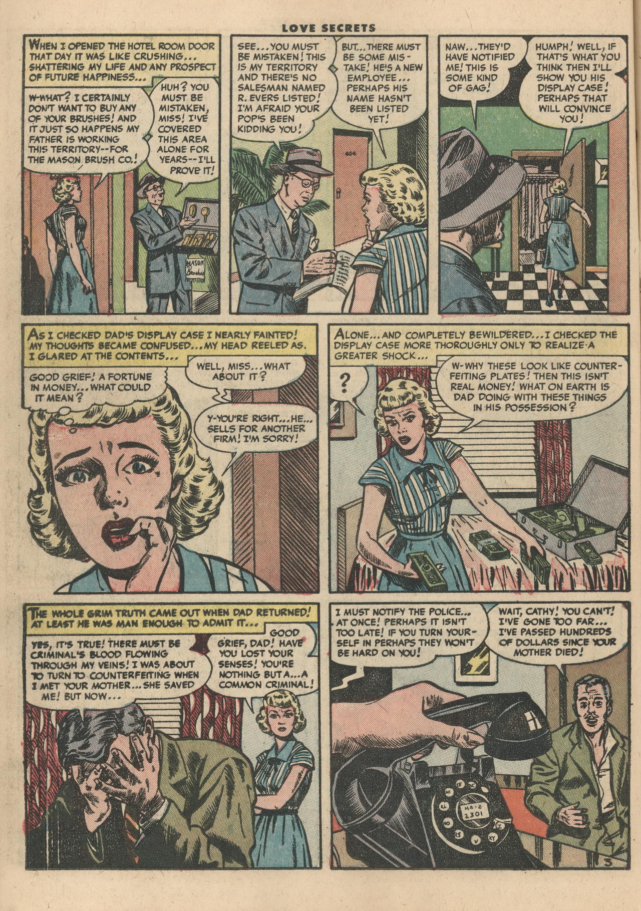 Read online Love Secrets (1953) comic -  Issue #34 - 15