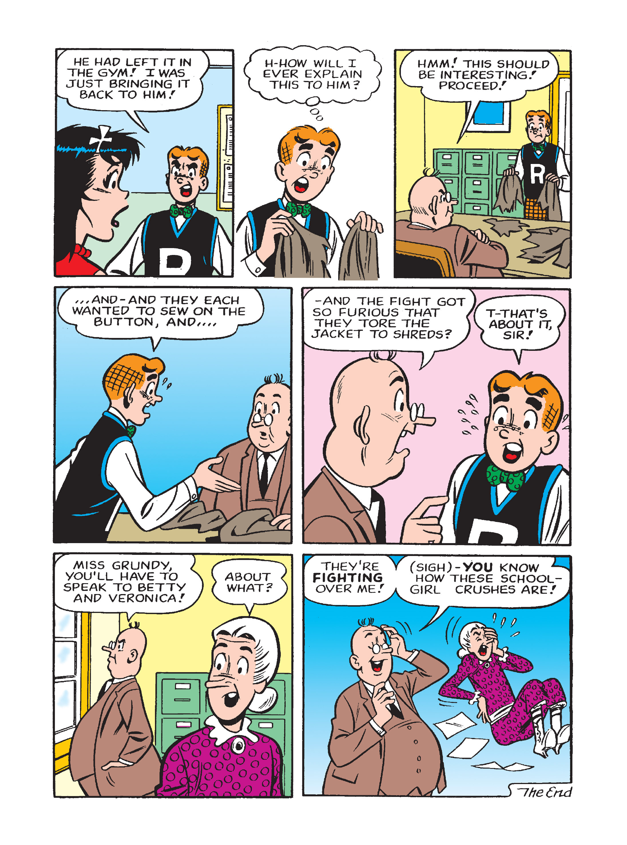 Read online Betty and Veronica Double Digest comic -  Issue #215 - 136
