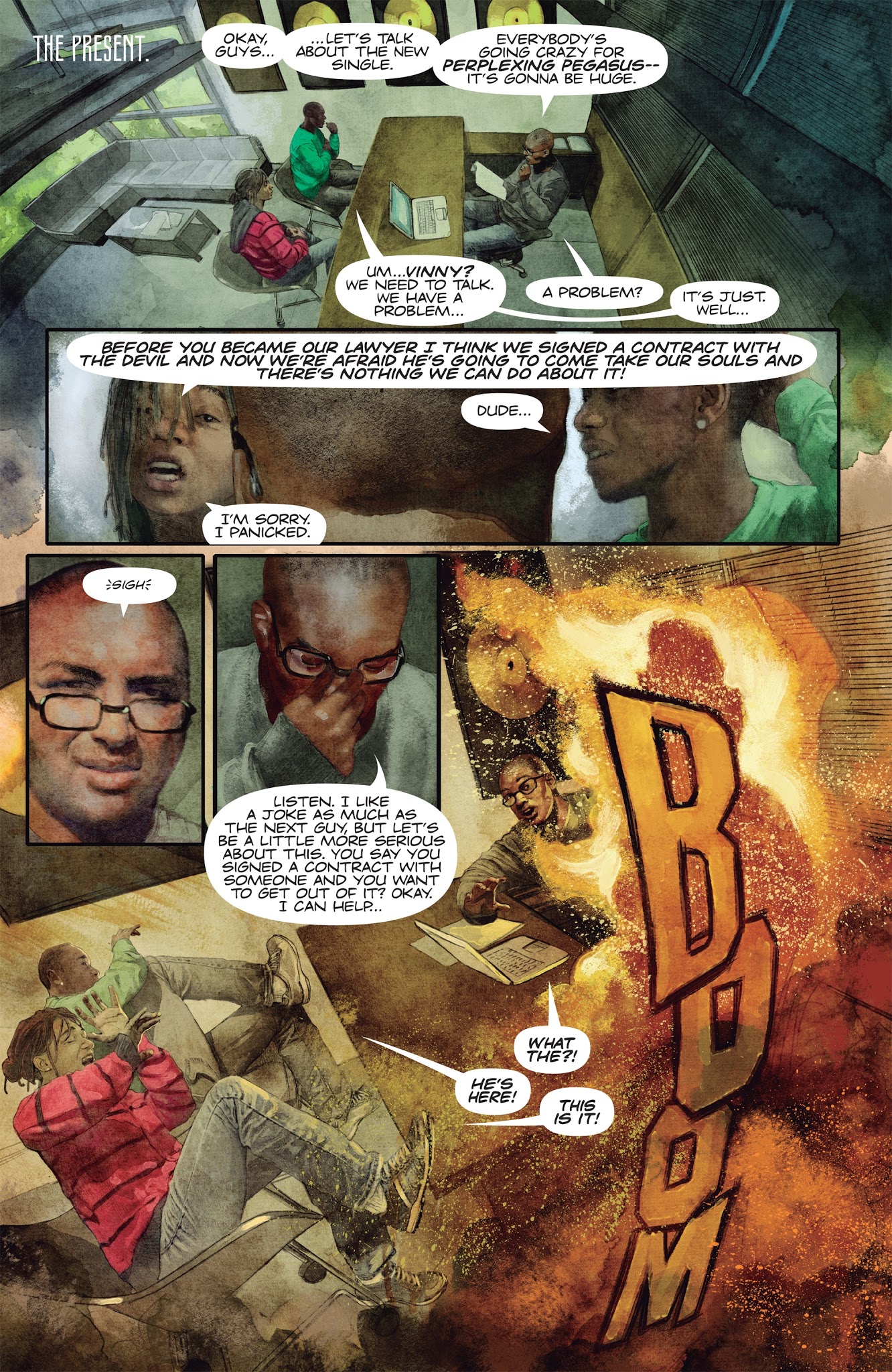 Read online Shadowman/Rae Sremmurd comic -  Issue #1 - 12