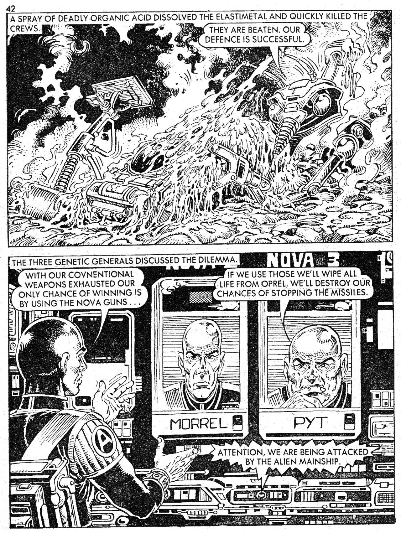 Read online Starblazer comic -  Issue #132 - 42