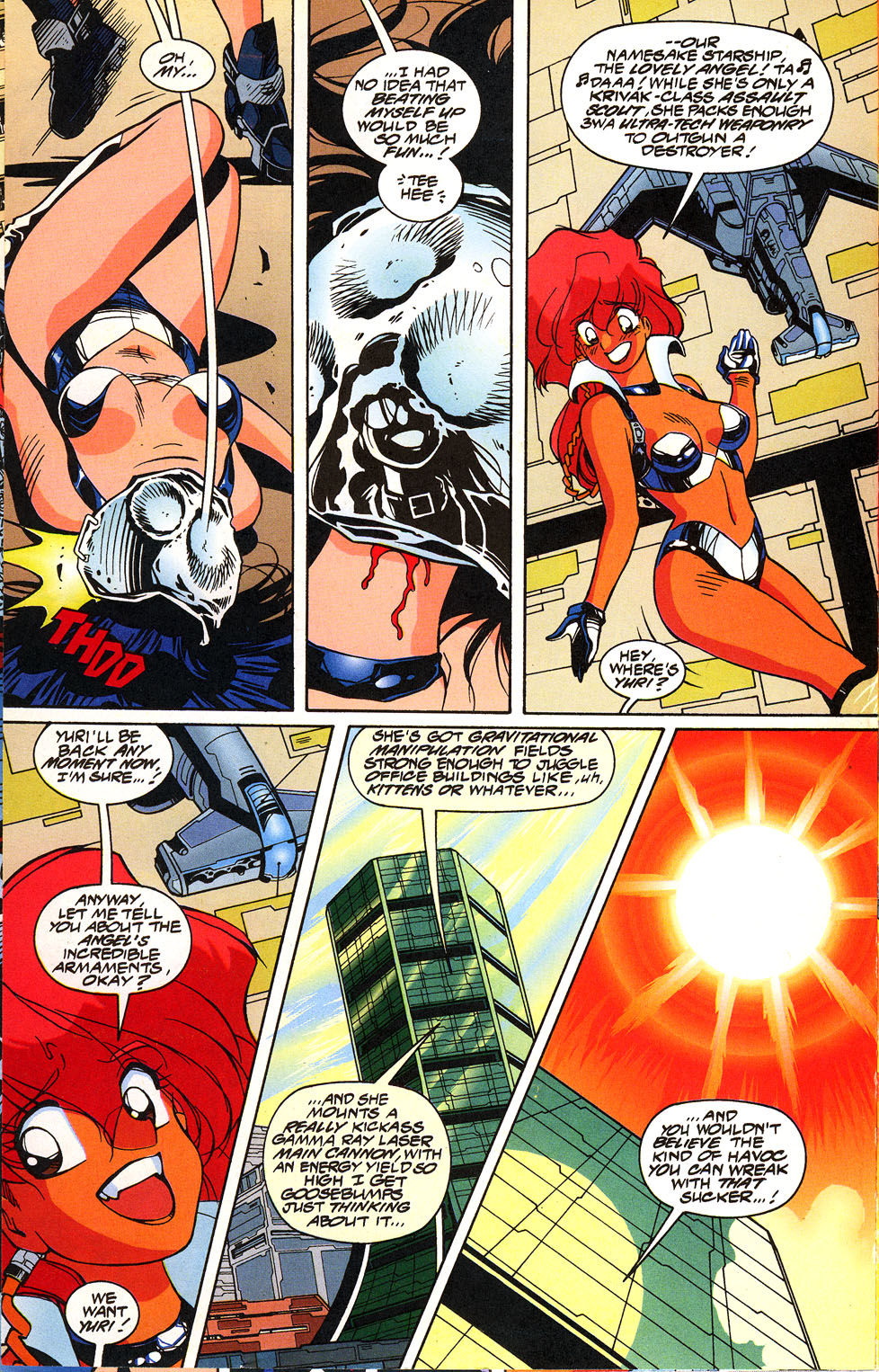 Read online Dirty Pair: Fatal But Not Serious comic -  Issue #3 - 12