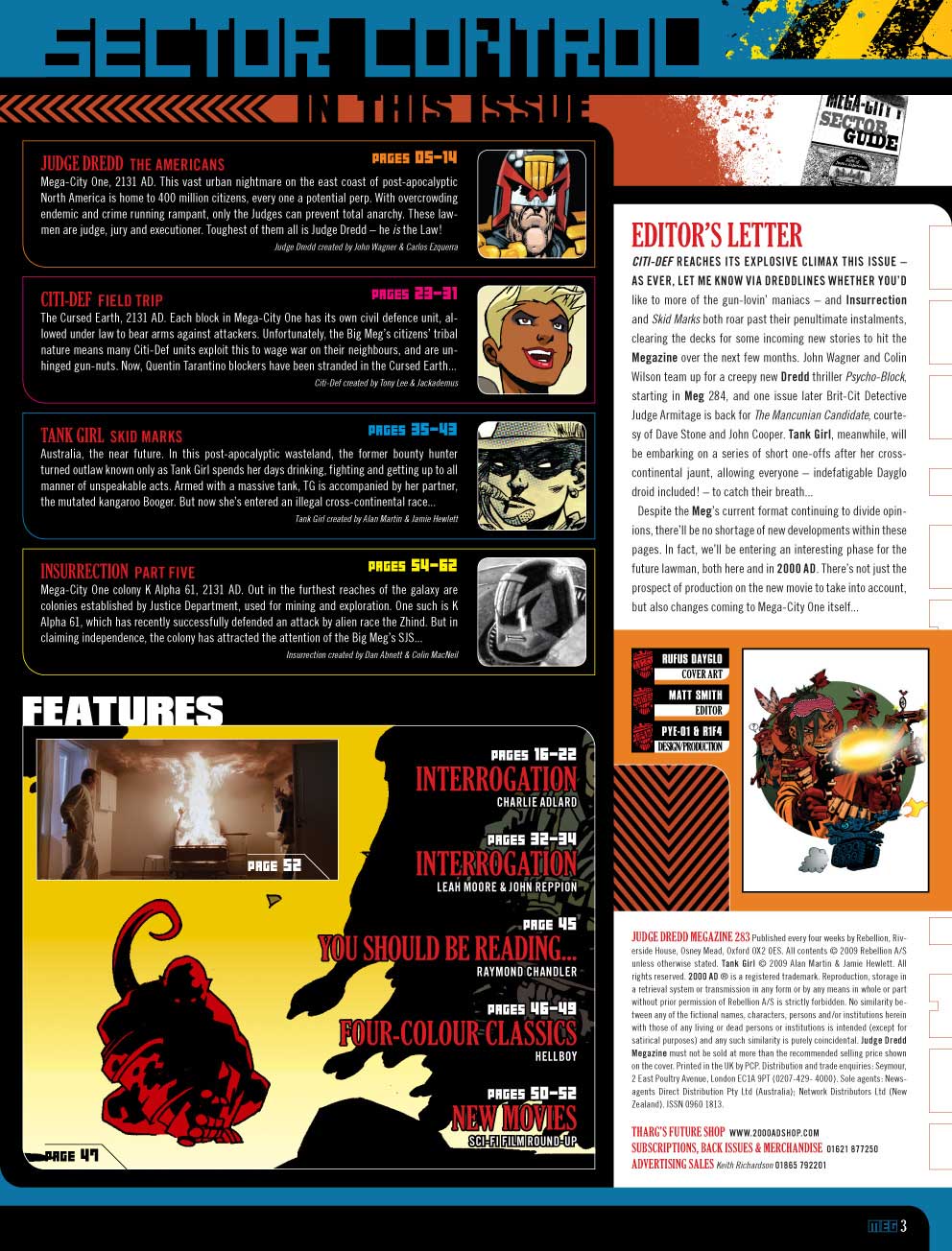 Read online Judge Dredd Megazine (Vol. 5) comic -  Issue #283 - 3