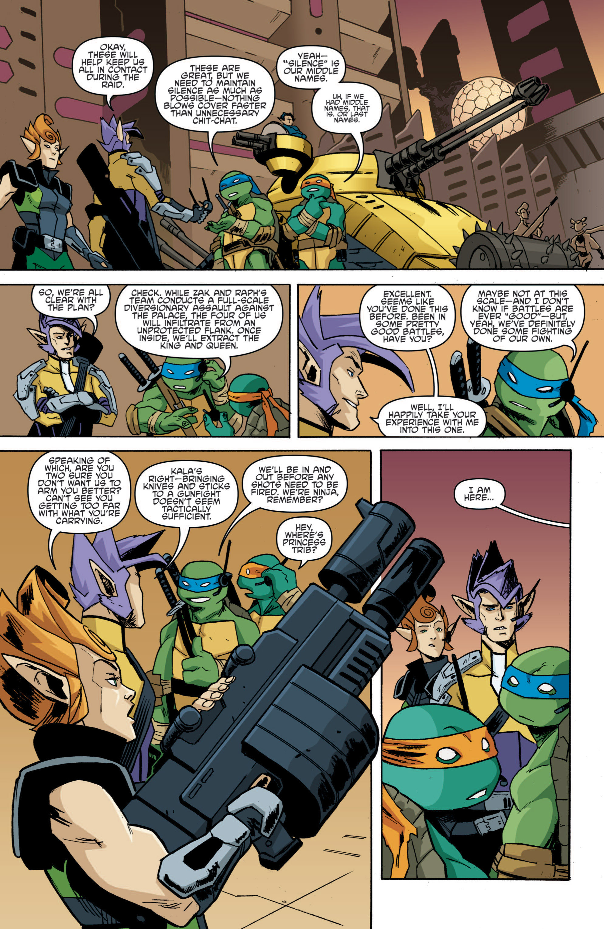 Read online Teenage Mutant Ninja Turtles (2011) comic -  Issue #19 - 16