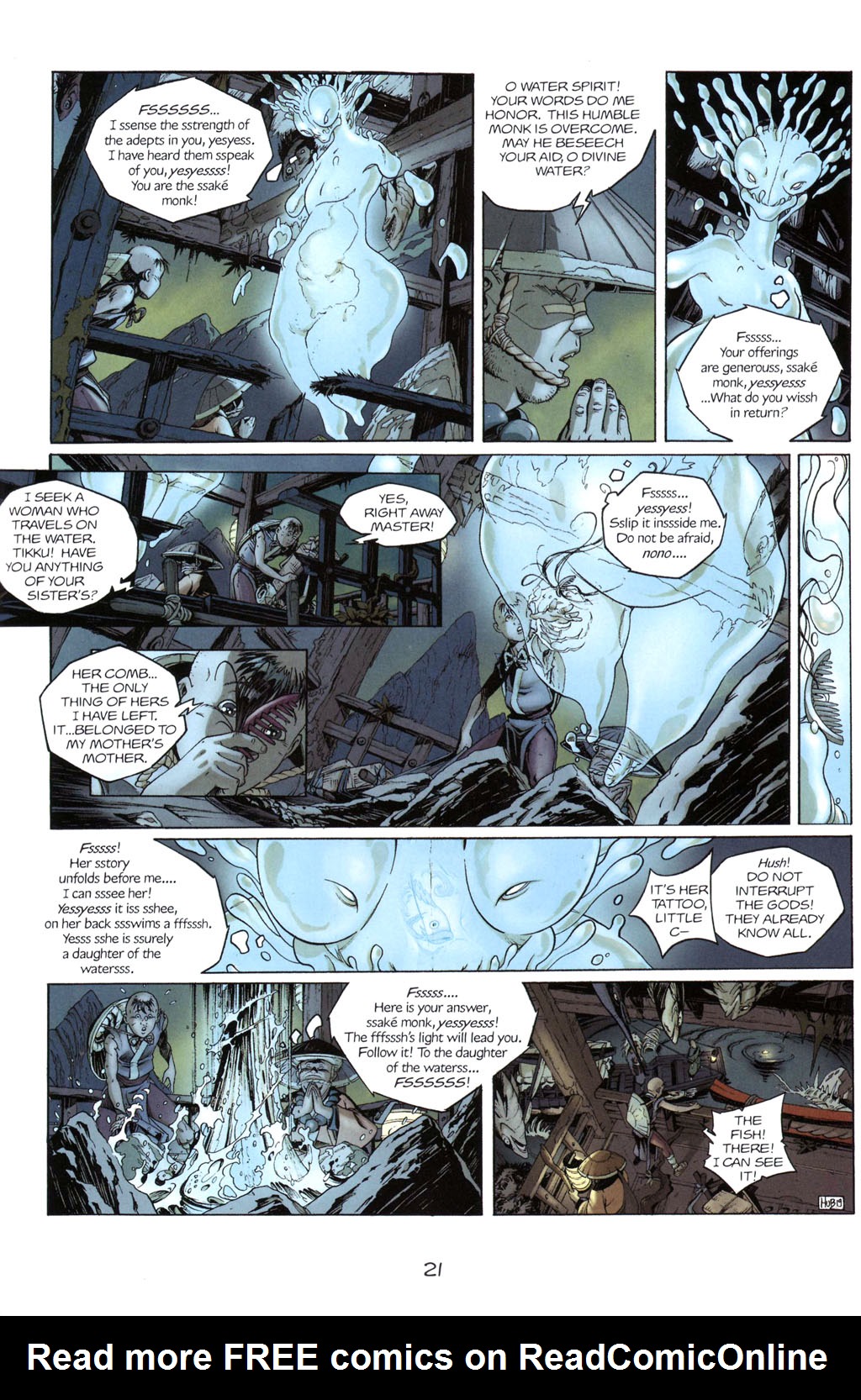 Read online Okko: The Cycle of Water comic -  Issue #1 - 22