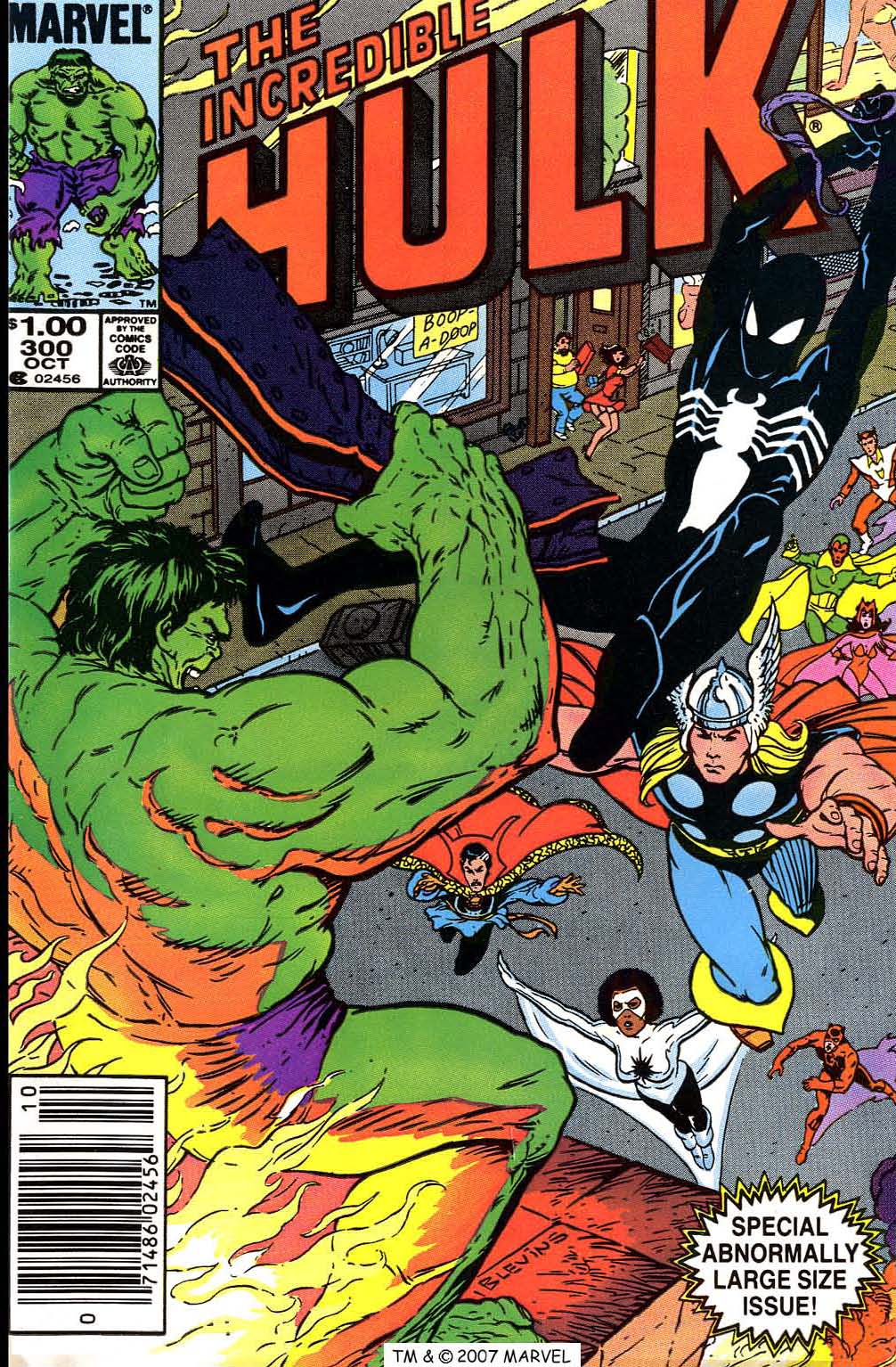Read online The Incredible Hulk (1968) comic -  Issue #300 - 1