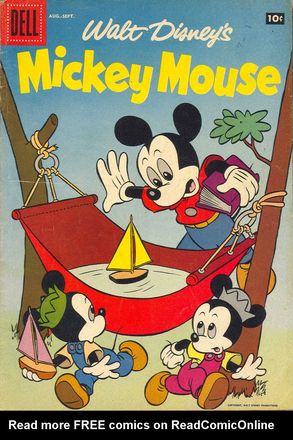 Read online Walt Disney's Mickey Mouse comic -  Issue #55 - 1