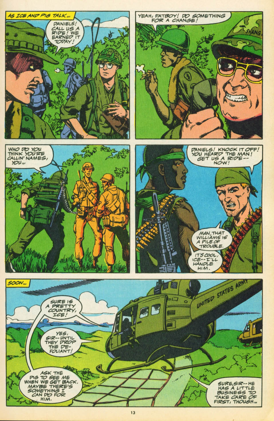 Read online The 'Nam comic -  Issue #35 - 10