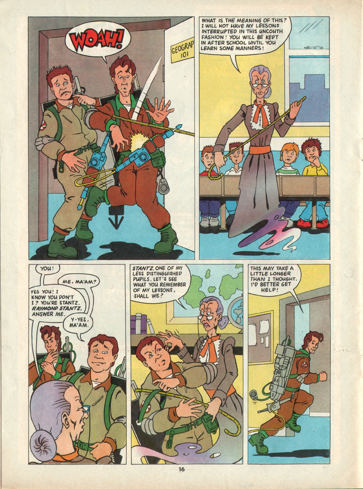 Read online The Real Ghostbusters comic -  Issue #17 - 16