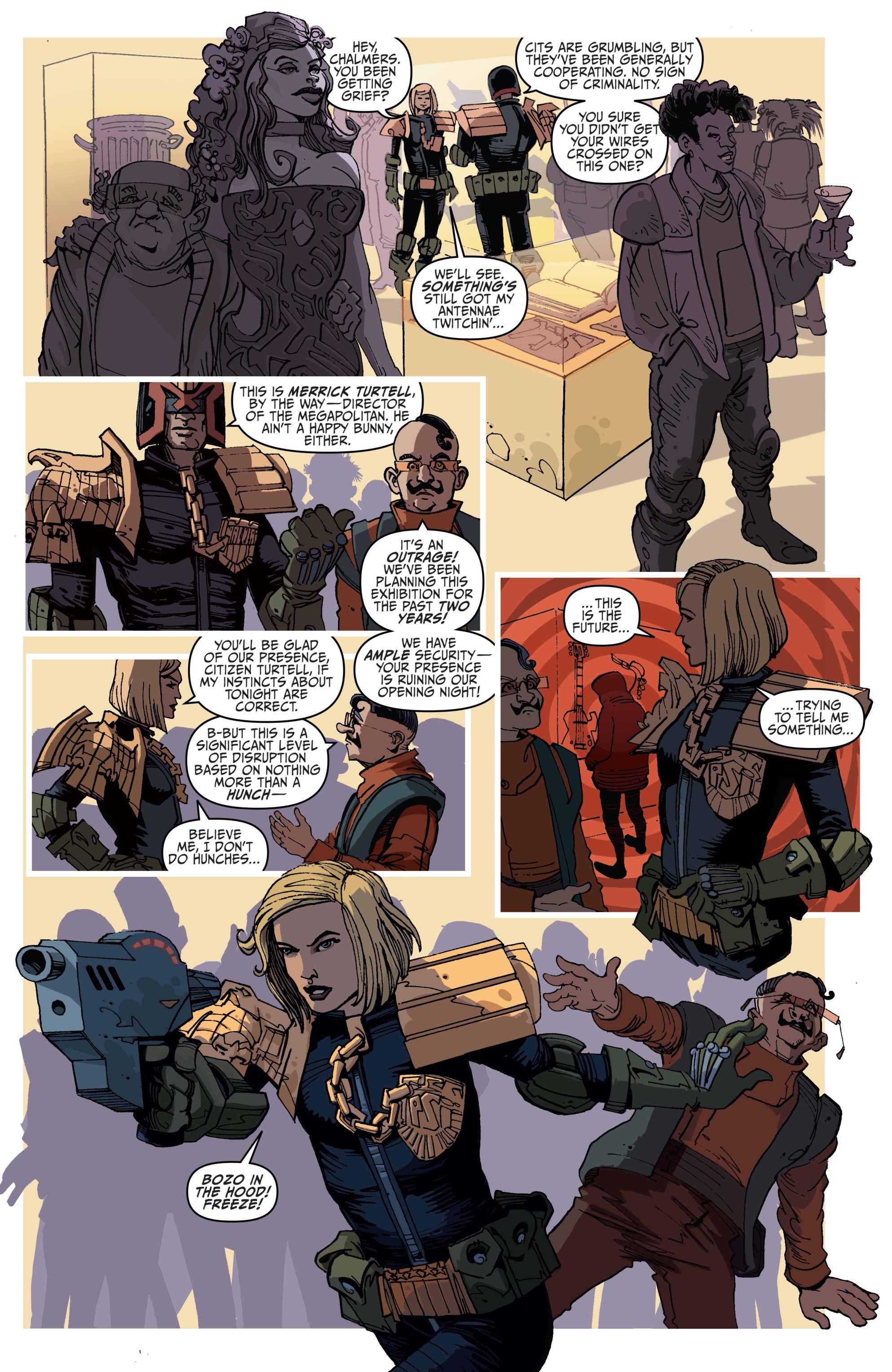 Read online Judge Dredd: Toxic comic -  Issue #3 - 33