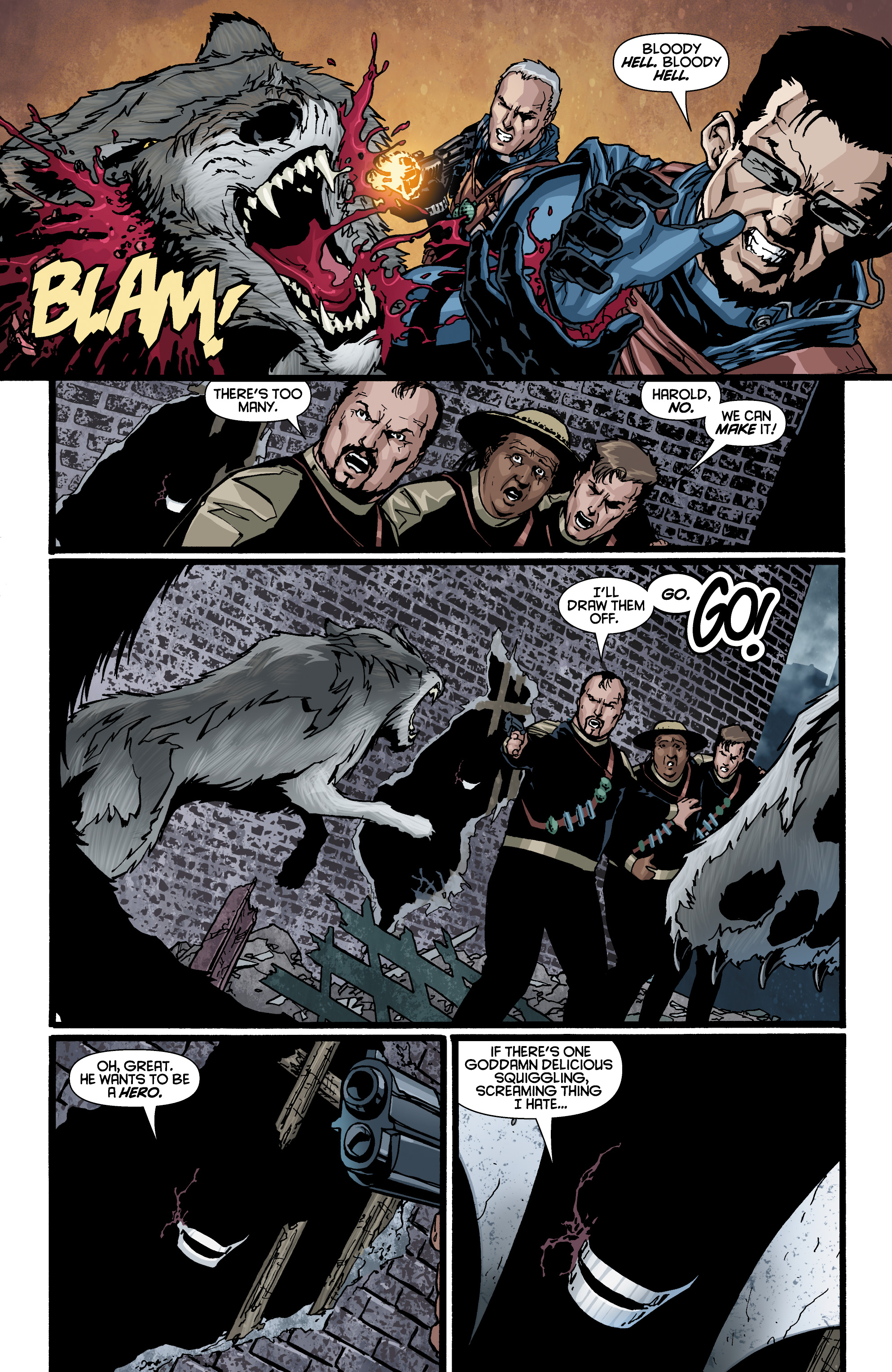 Read online Leaving Megalopolis: Surviving Megalopolis comic -  Issue #3 - 19