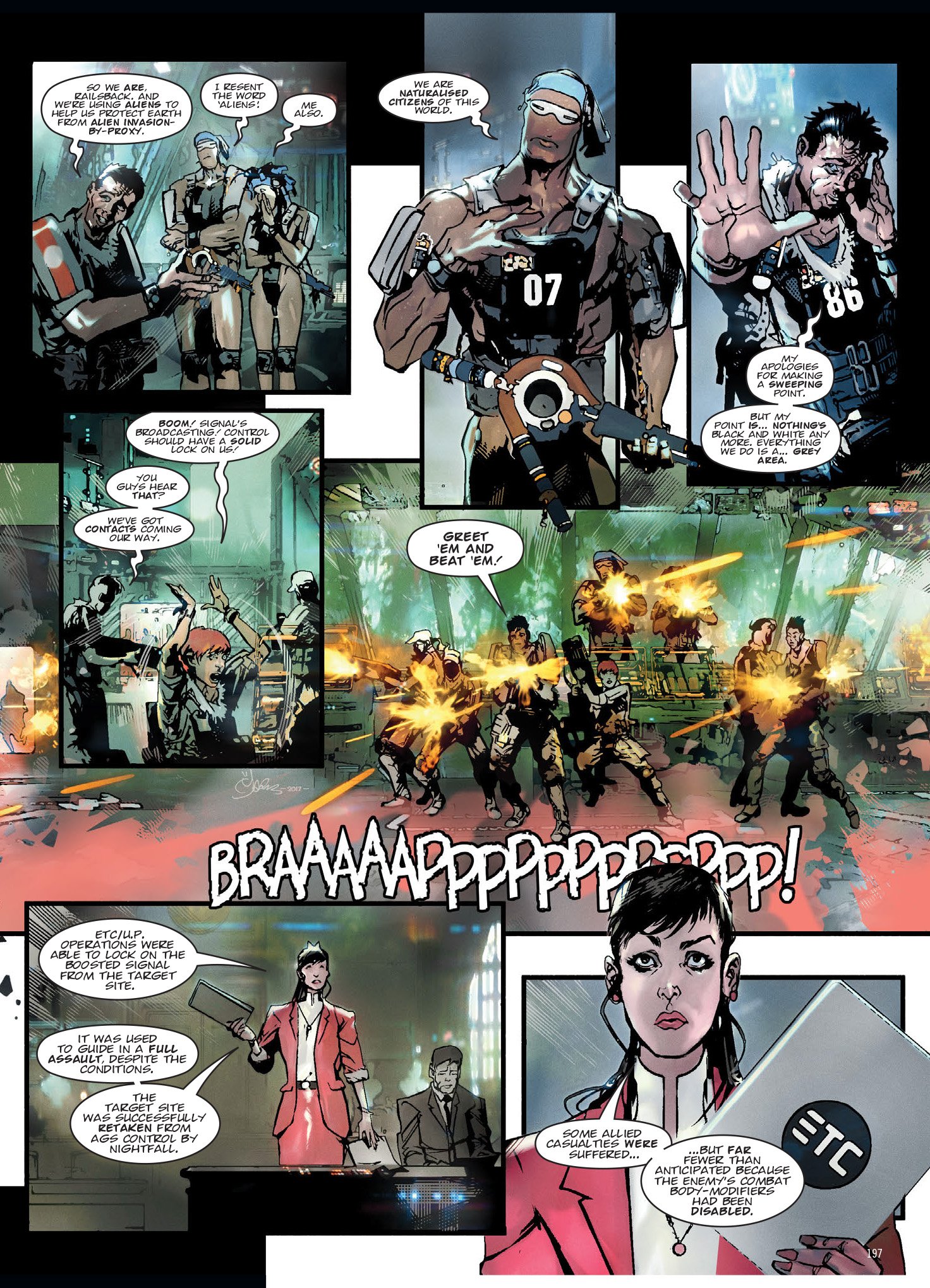 Read online Grey Area: A Long Way Home comic -  Issue # TPB (Part 2) - 100