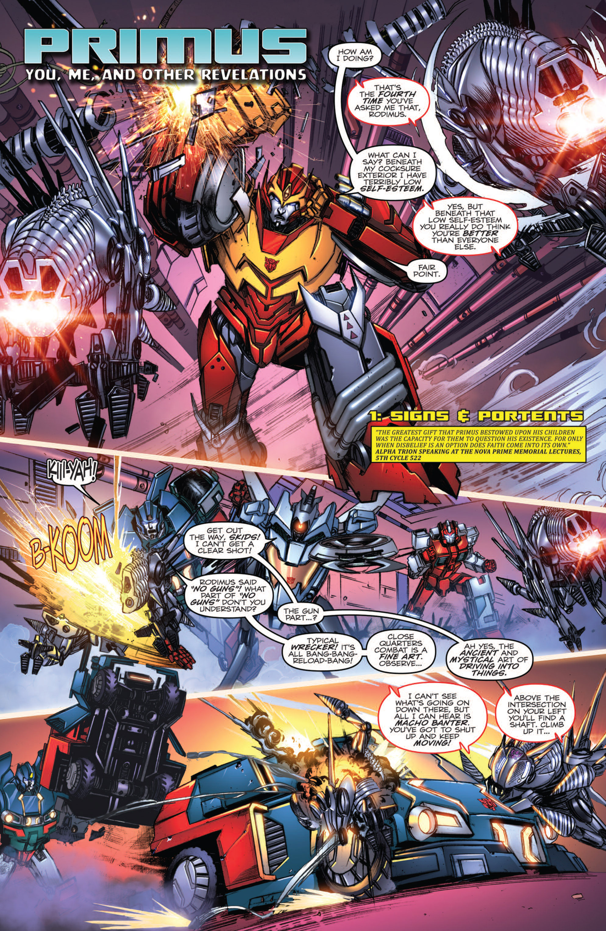 Read online The Transformers: More Than Meets The Eye comic -  Issue # _Annual 1 - 4