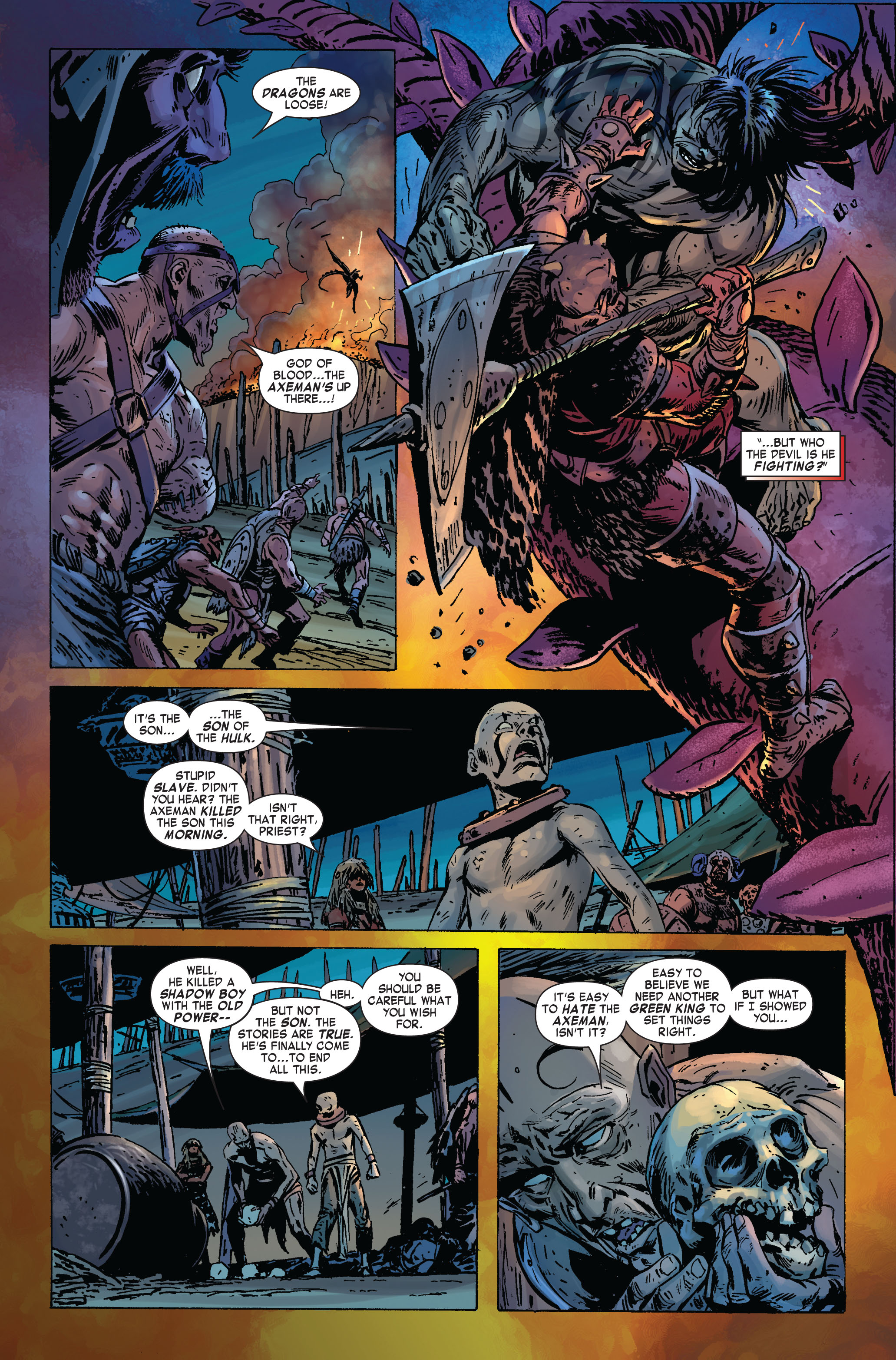 Read online Skaar: Son of Hulk comic -  Issue #2 - 18