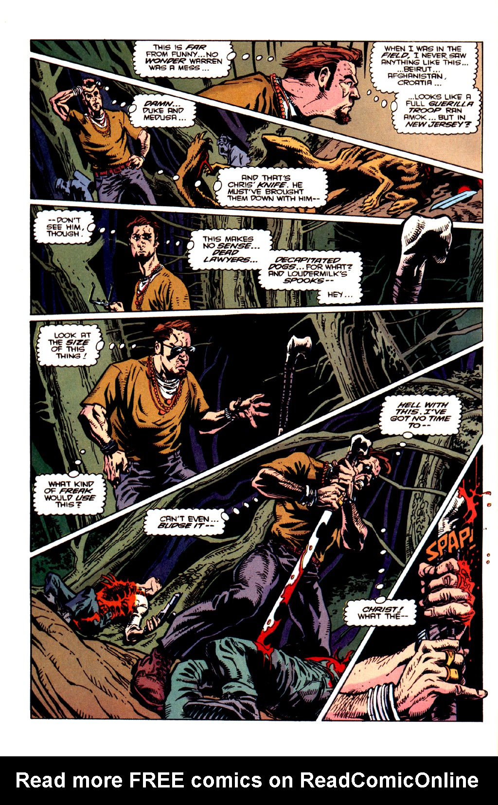 Read online Predator:  Bad Blood comic -  Issue #1 - 10