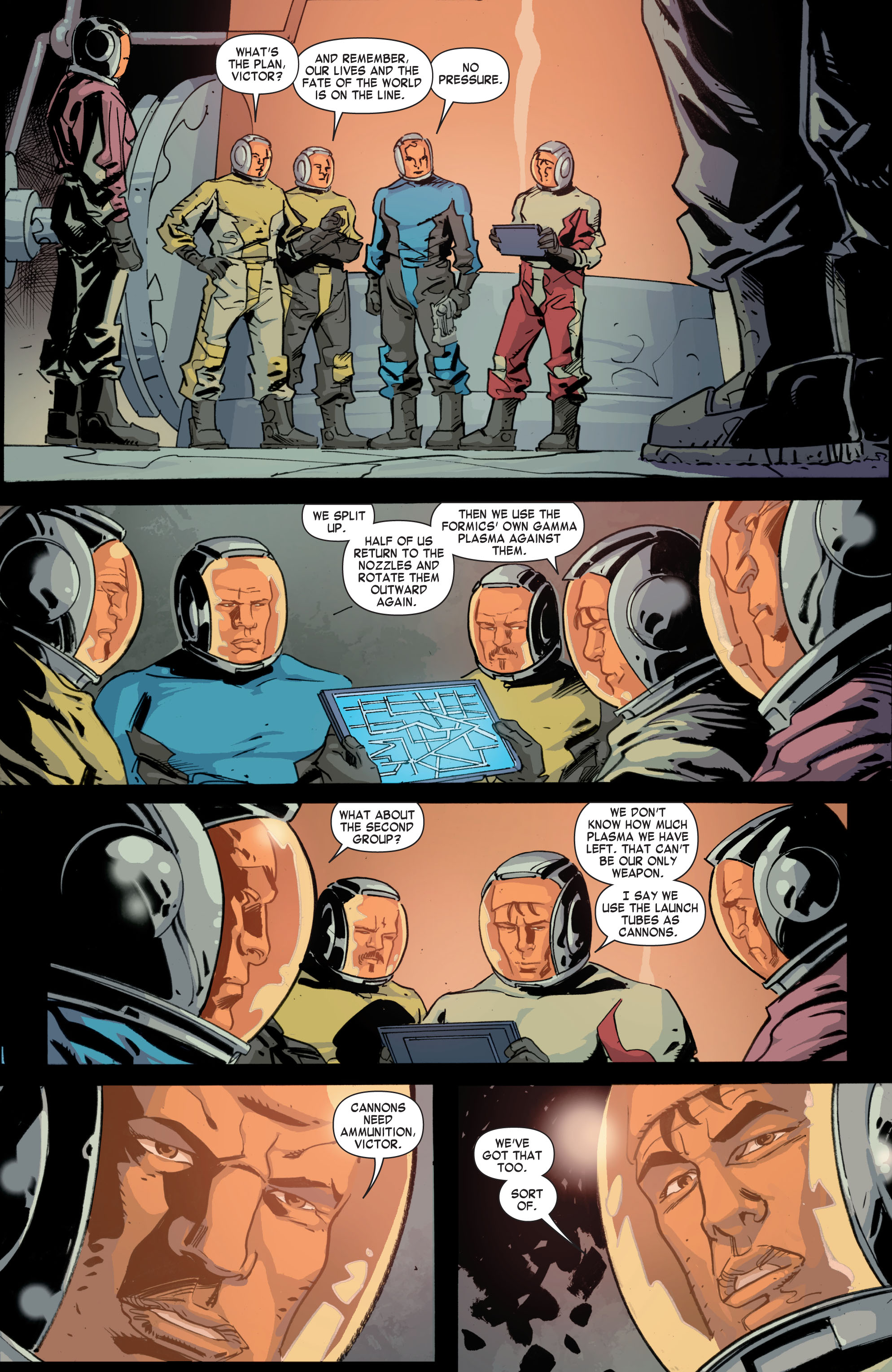 Read online Formic Wars: Silent Strike comic -  Issue #4 - 9