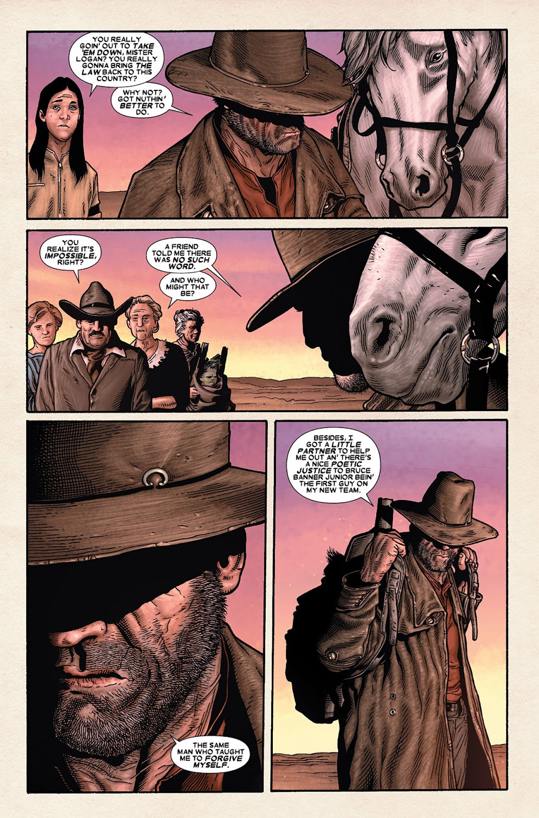 Wolverine: Old Man Logan issue Full - Page 194