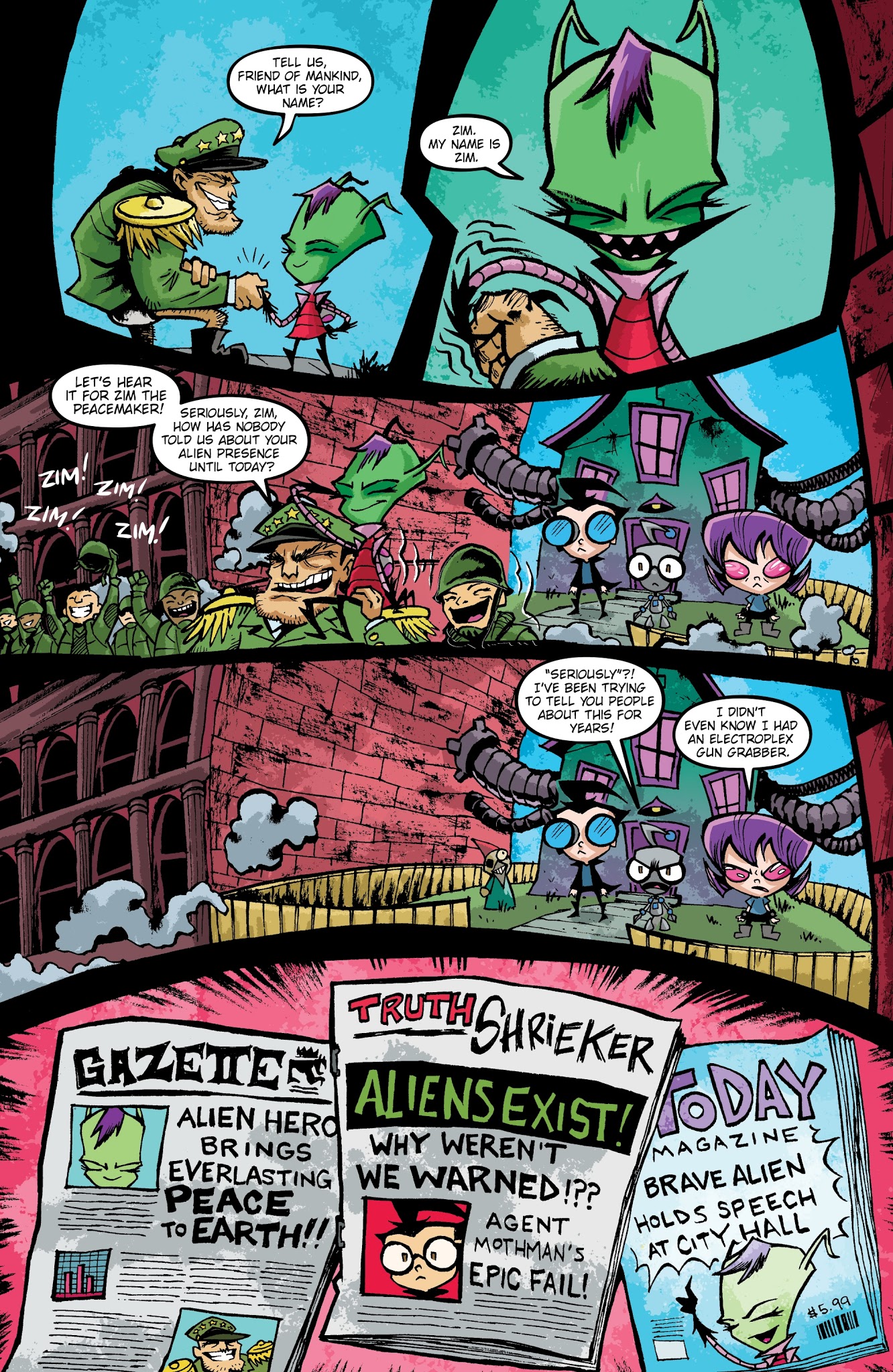 Read online Invader Zim comic -  Issue #21 - 18