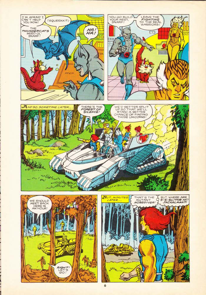 Read online ThunderCats (1987) comic -  Issue #25 - 6