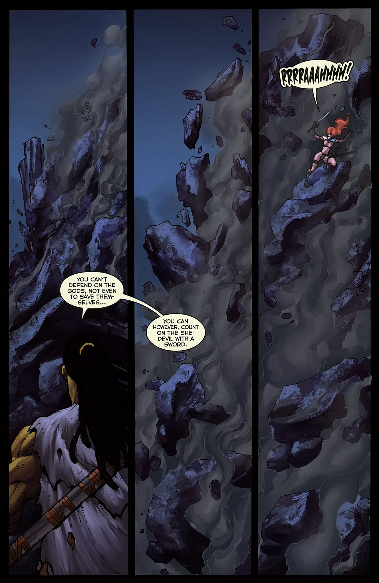 Read online Sword of Red Sonja: Doom of the Gods comic -  Issue #4 - 10