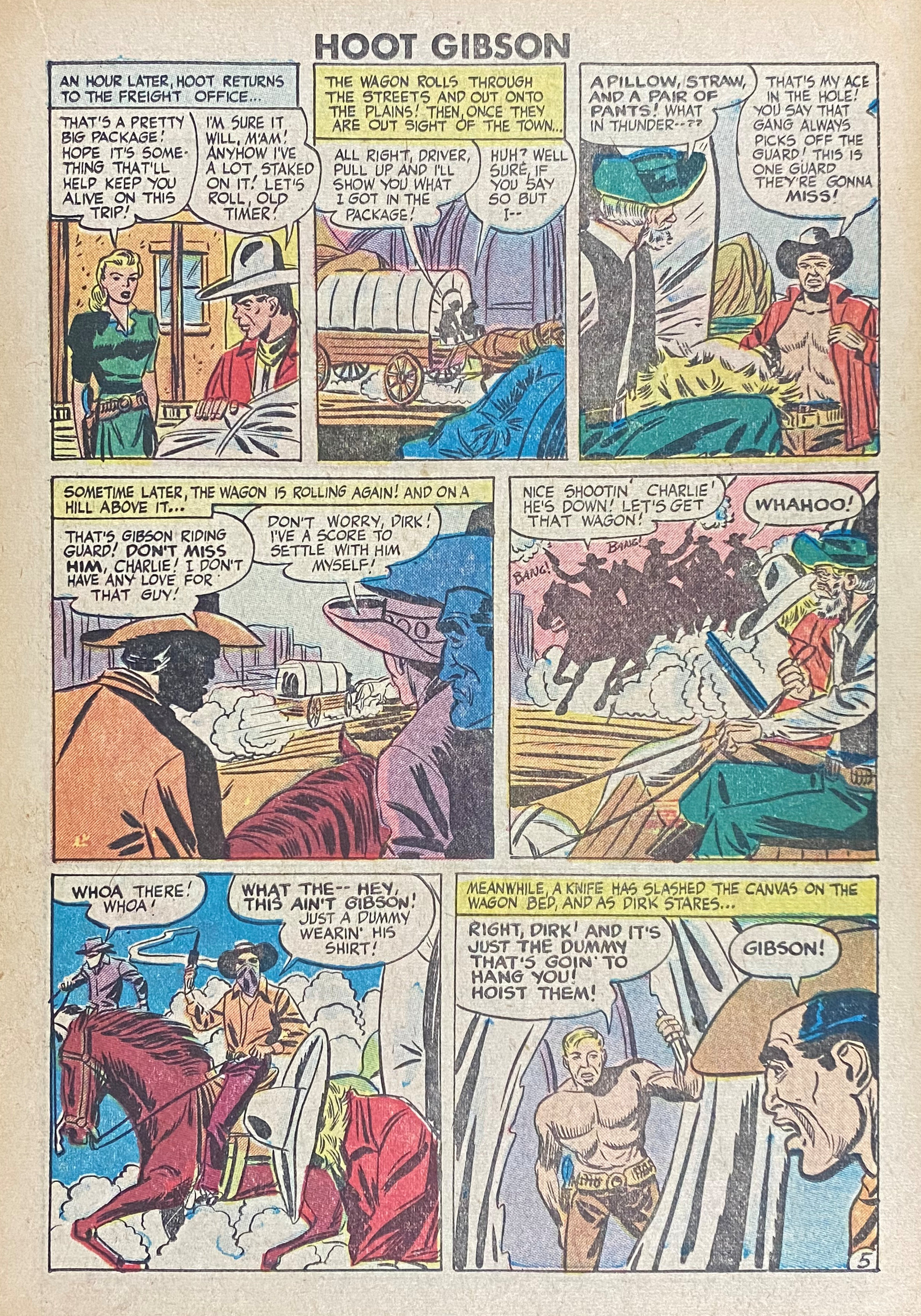 Read online Hoot Gibson comic -  Issue #3 - 15