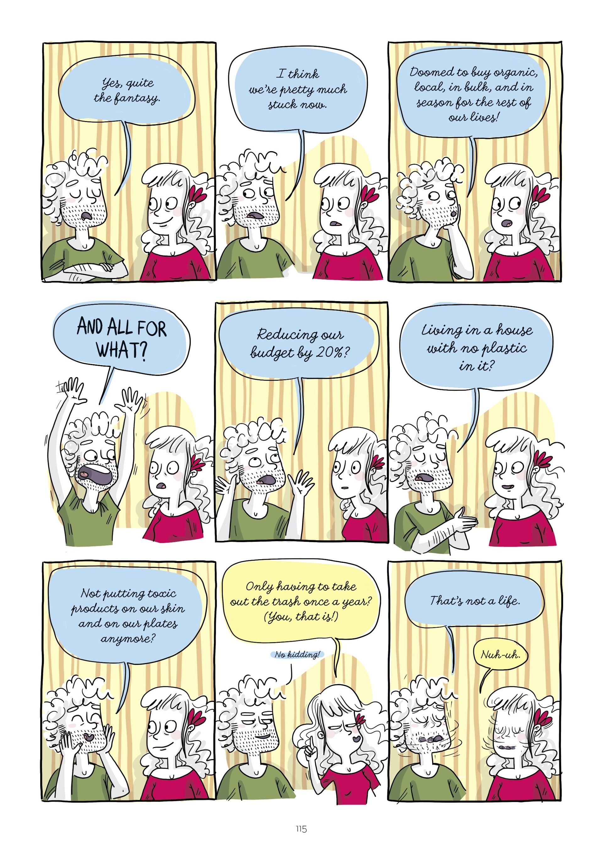Read online The Diary of the (Nearly) Zero-Waste Family comic -  Issue # TPB - 114