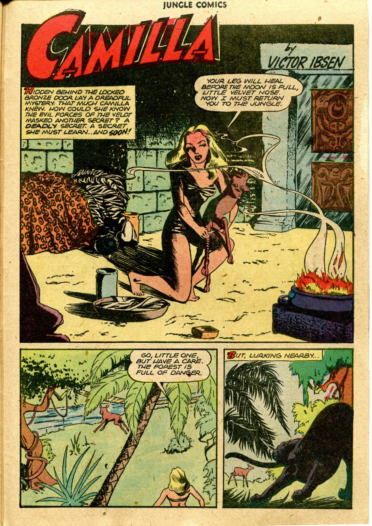 Read online Jungle Comics comic -  Issue #79 - 44