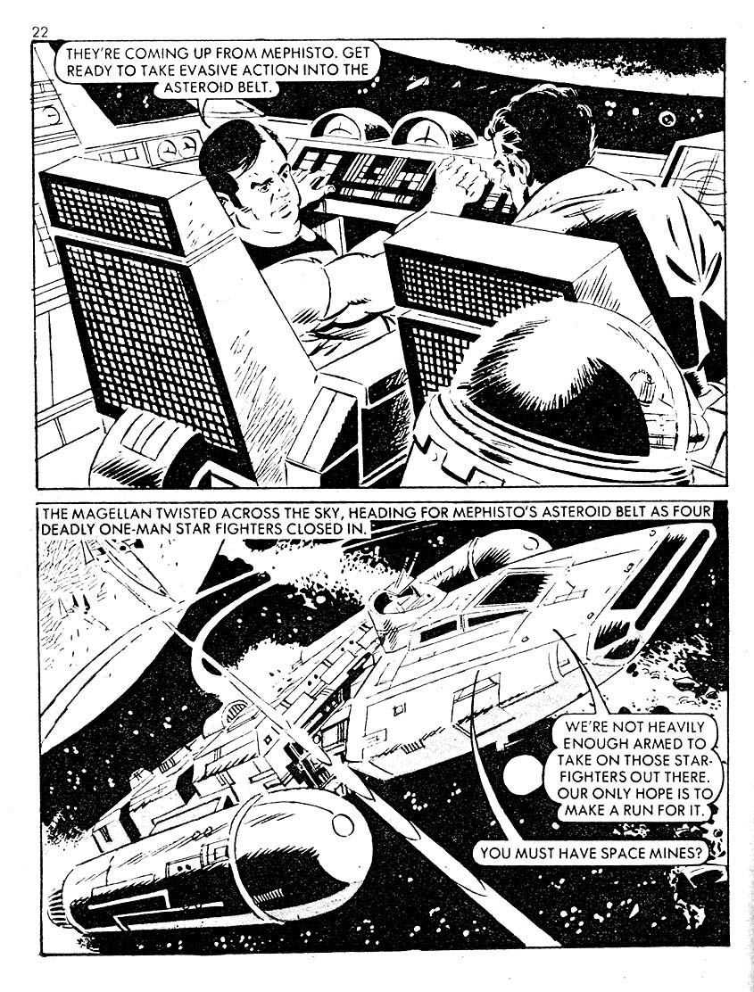 Read online Starblazer comic -  Issue #30 - 22