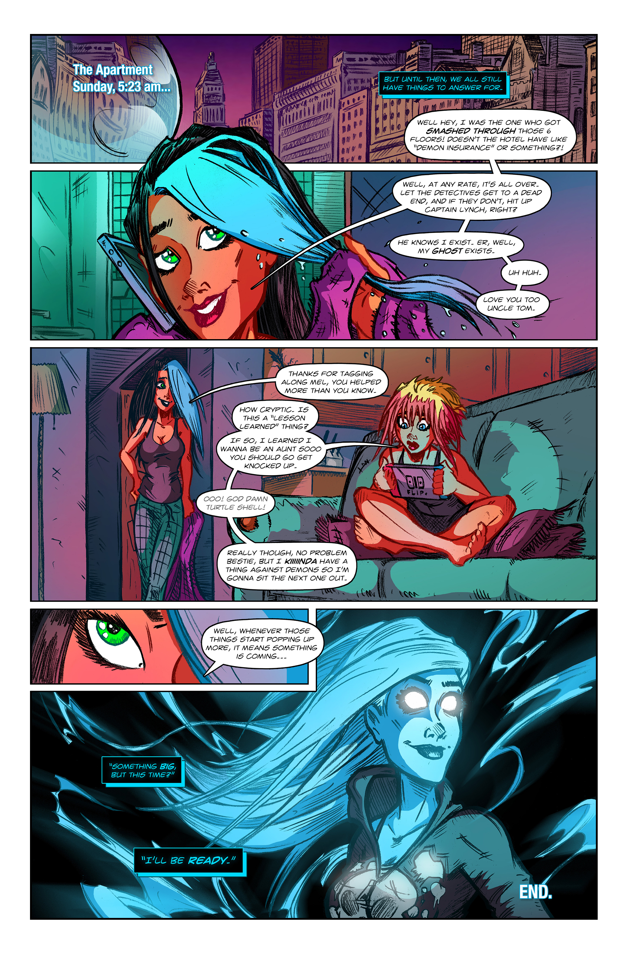 Read online The Sapphire Spectre comic -  Issue # Full - 25
