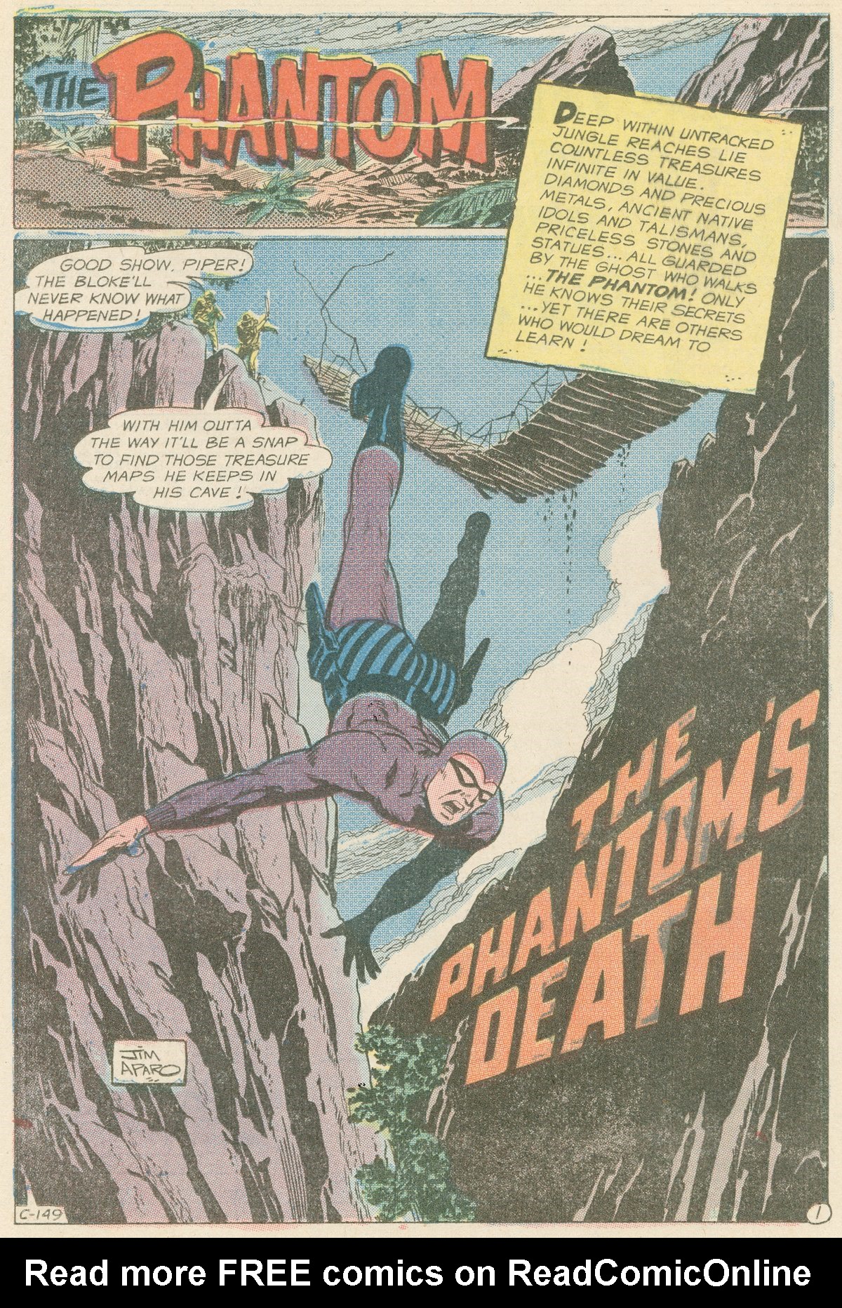 Read online The Phantom (1969) comic -  Issue #33 - 19