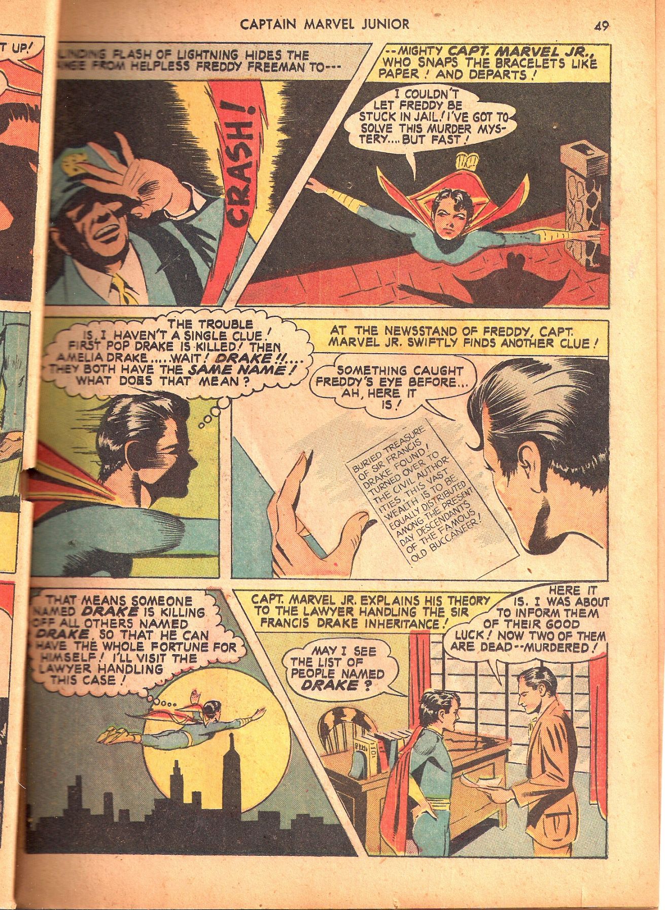 Read online Captain Marvel, Jr. comic -  Issue #09 - 49