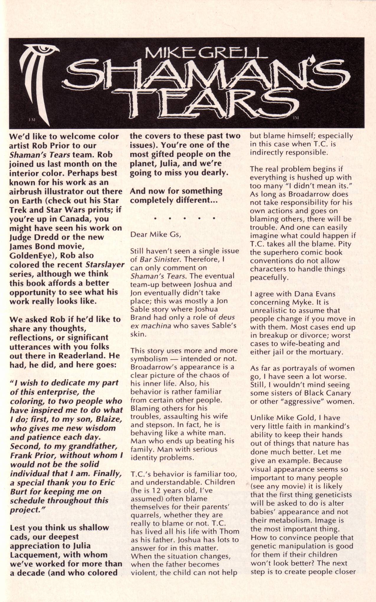 Read online Shaman's Tears comic -  Issue #11 - 18