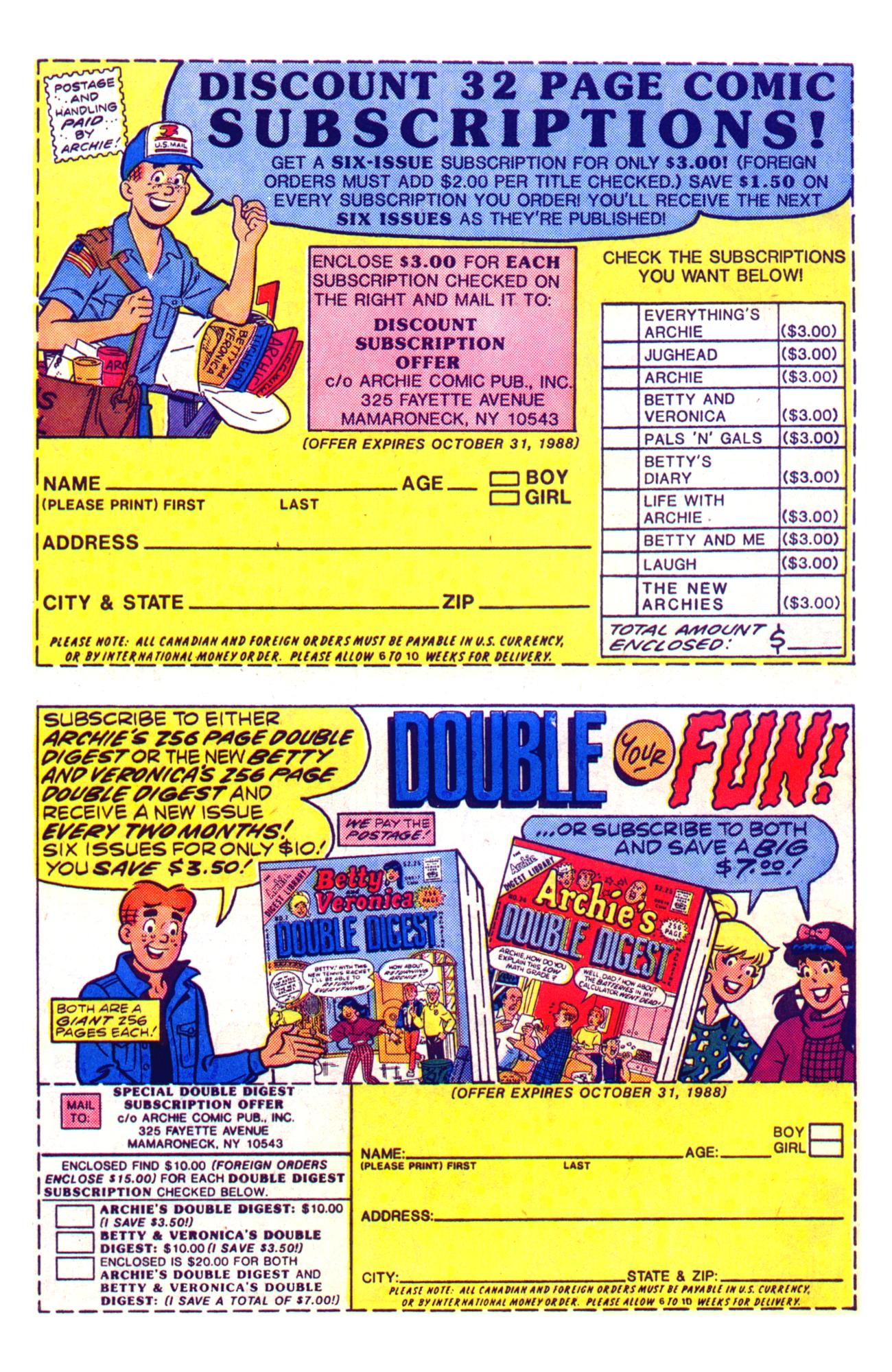 Read online Archie Giant Series Magazine comic -  Issue #582 - 8