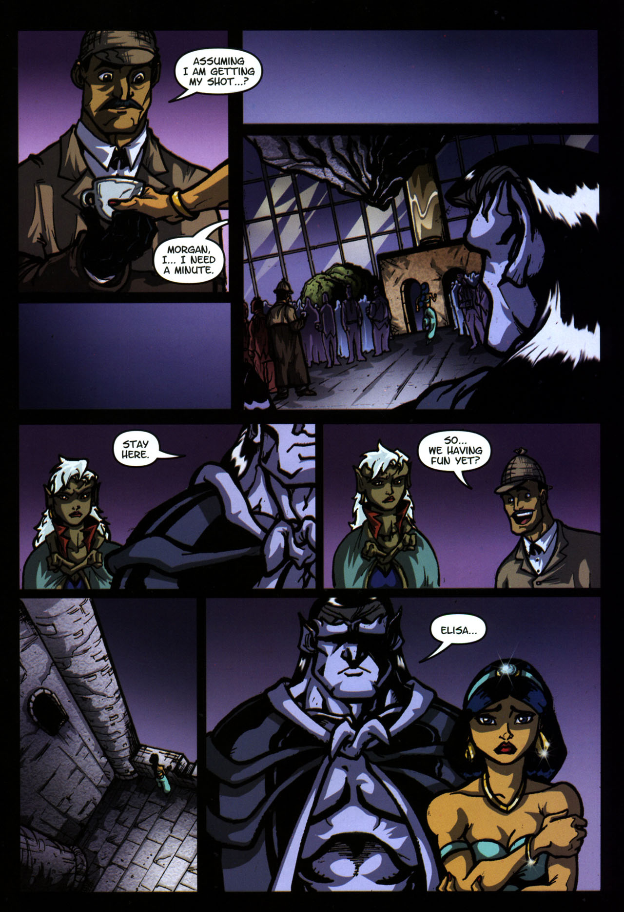 Read online Gargoyles (2006) comic -  Issue #4 - 21