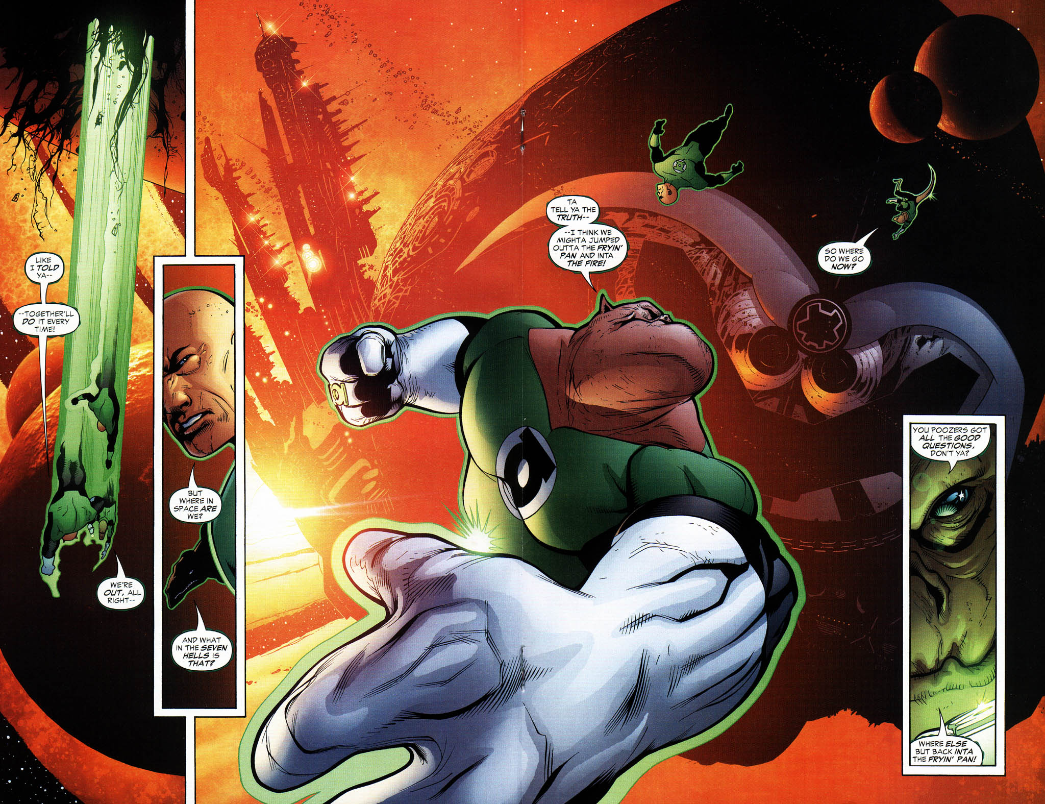 Read online Green Lantern Corps: Recharge comic -  Issue #3 - 12