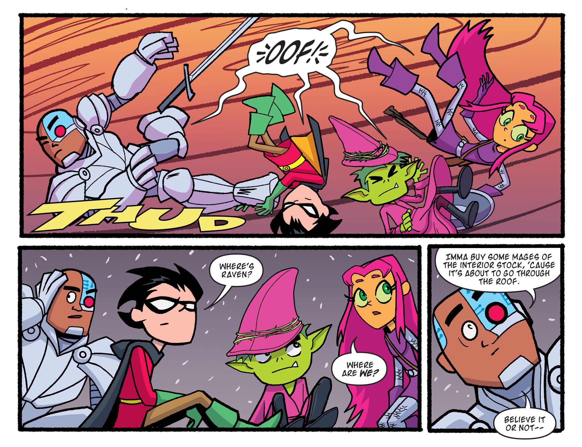 Read online Teen Titans Go! (2013) comic -  Issue #66 - 9