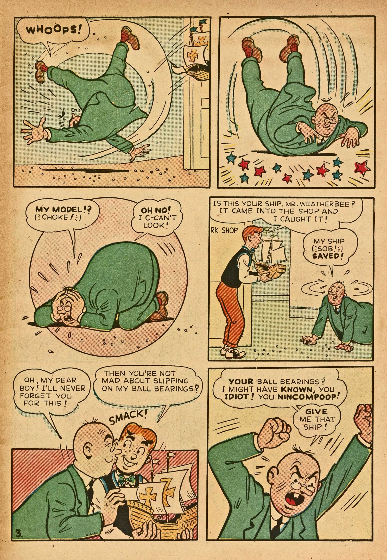 Read online Pep Comics comic -  Issue #88 - 5