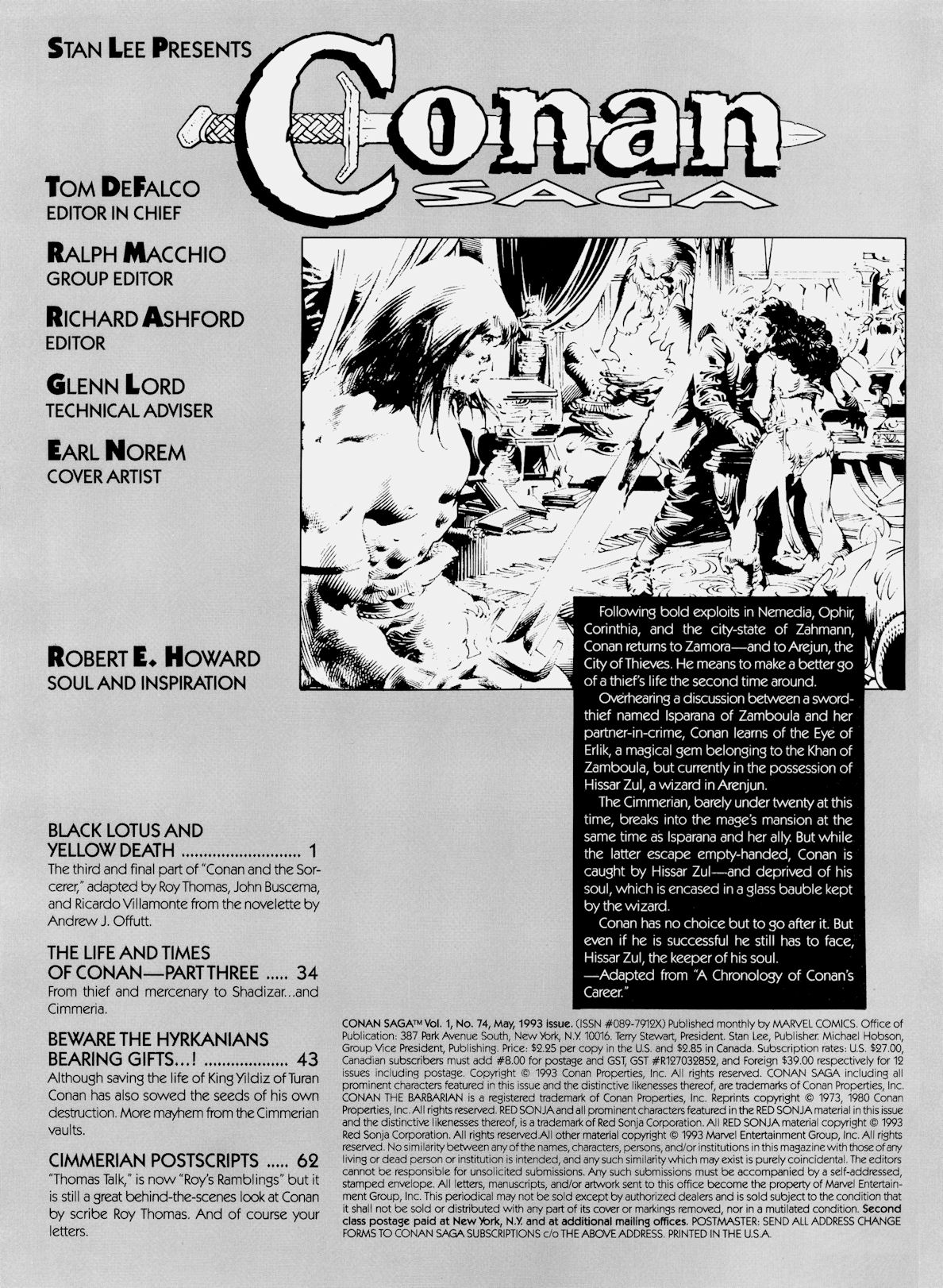 Read online Conan Saga comic -  Issue #74 - 2