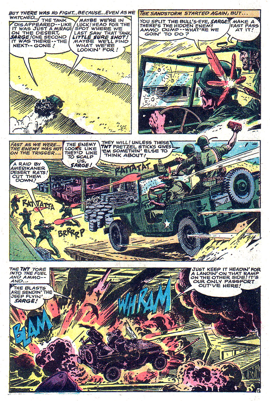 Read online Our Army at War (1952) comic -  Issue #182 - 17