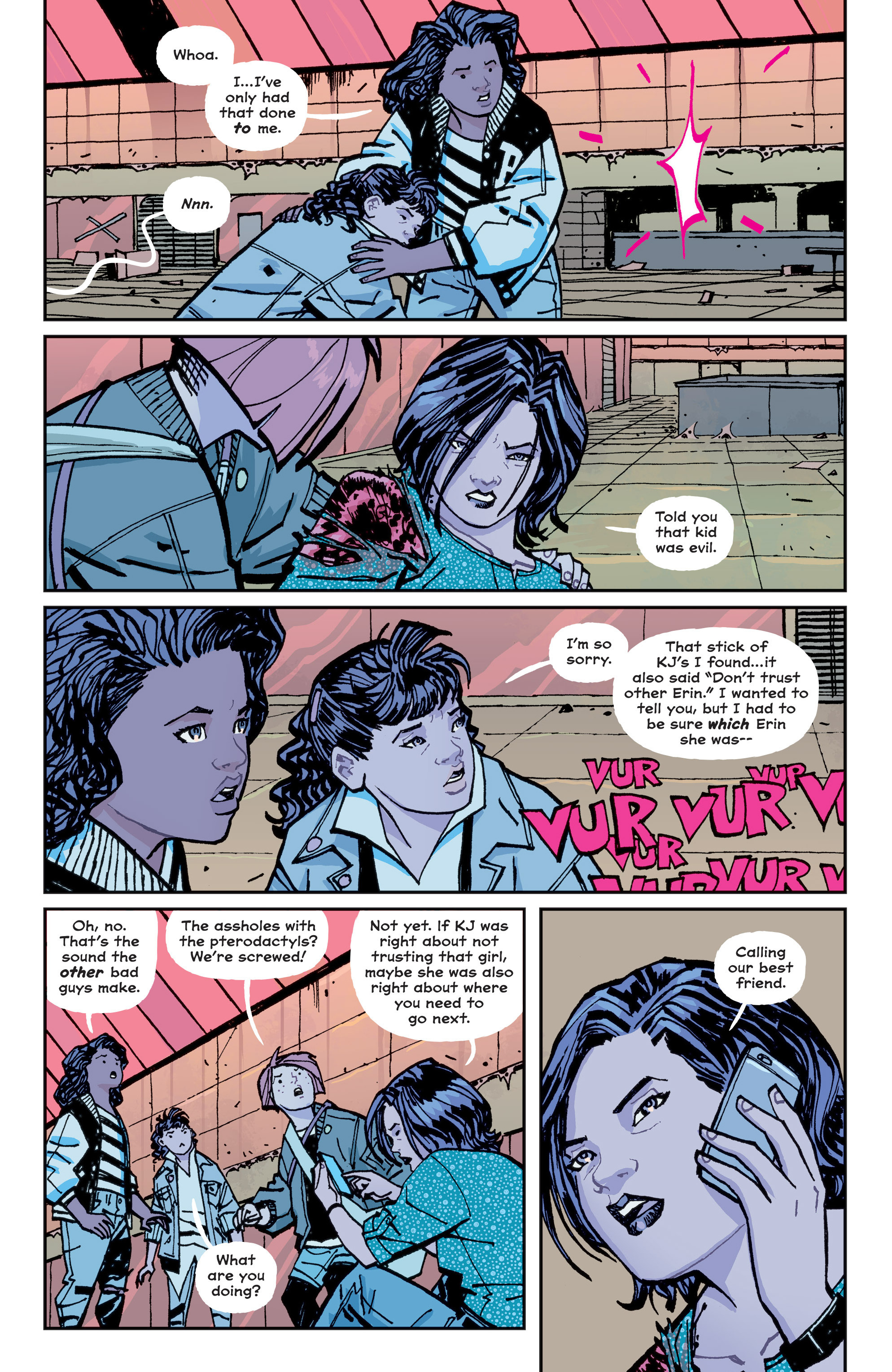 Read online Paper Girls comic -  Issue #10 - 12