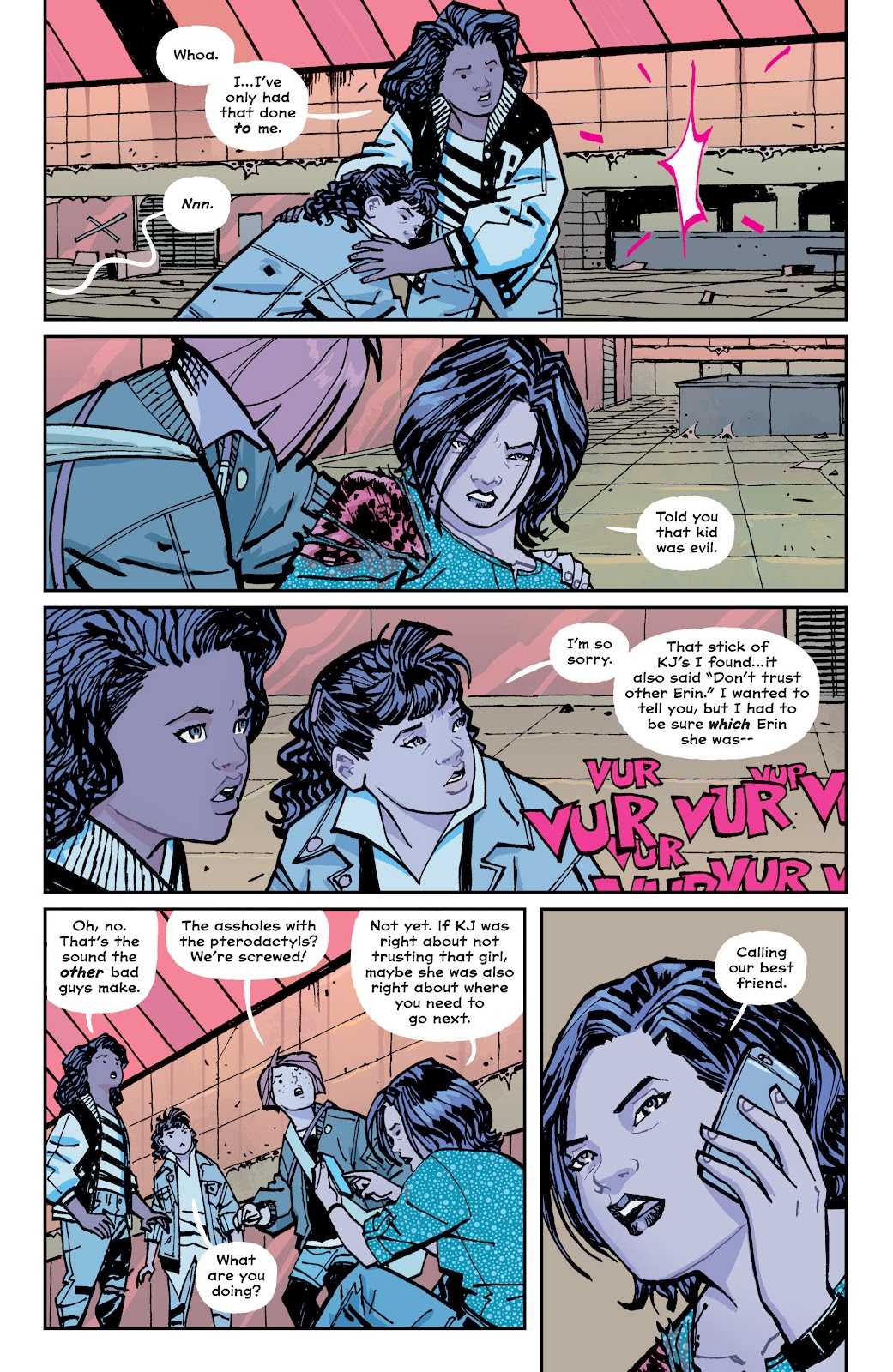 Paper Girls issue 10 - Page 12