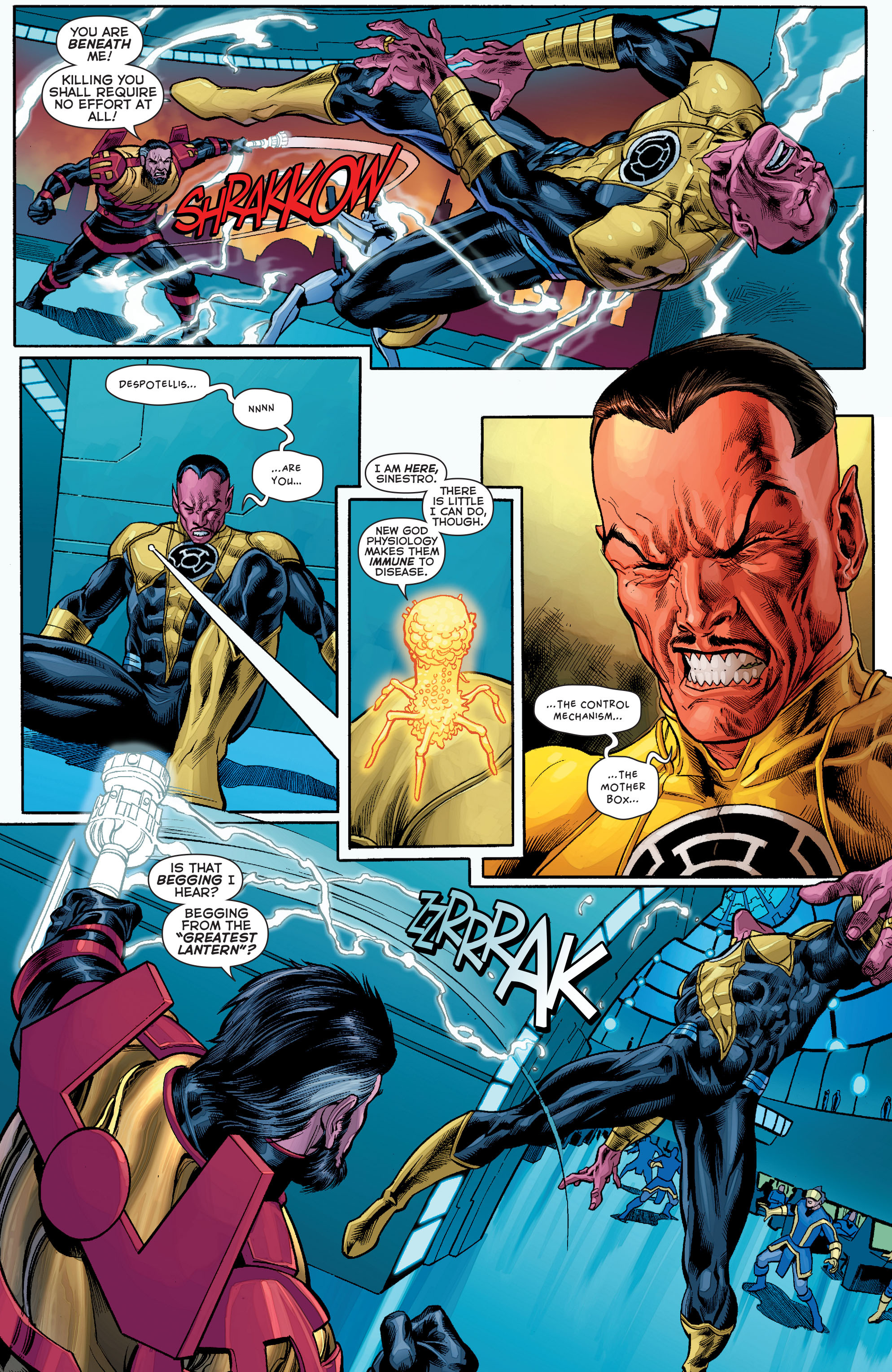 Read online Sinestro comic -  Issue #8 - 17